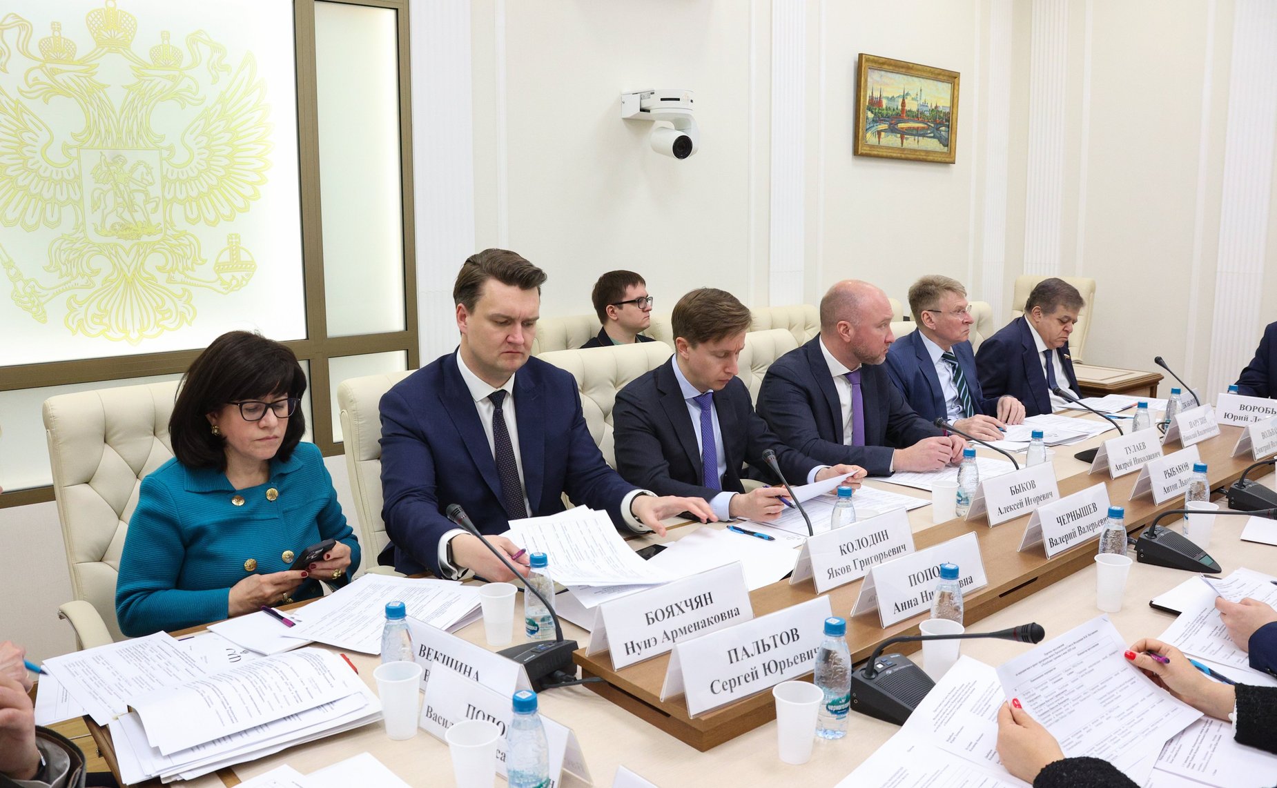 Совещание по подготовке визита Председателя Совета Федерации в Республику Армения