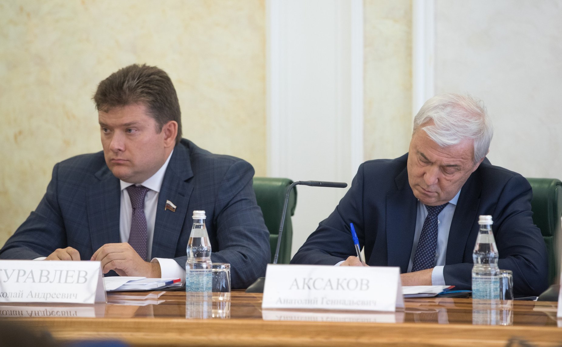 Н. Журавлев и А. Аксаков