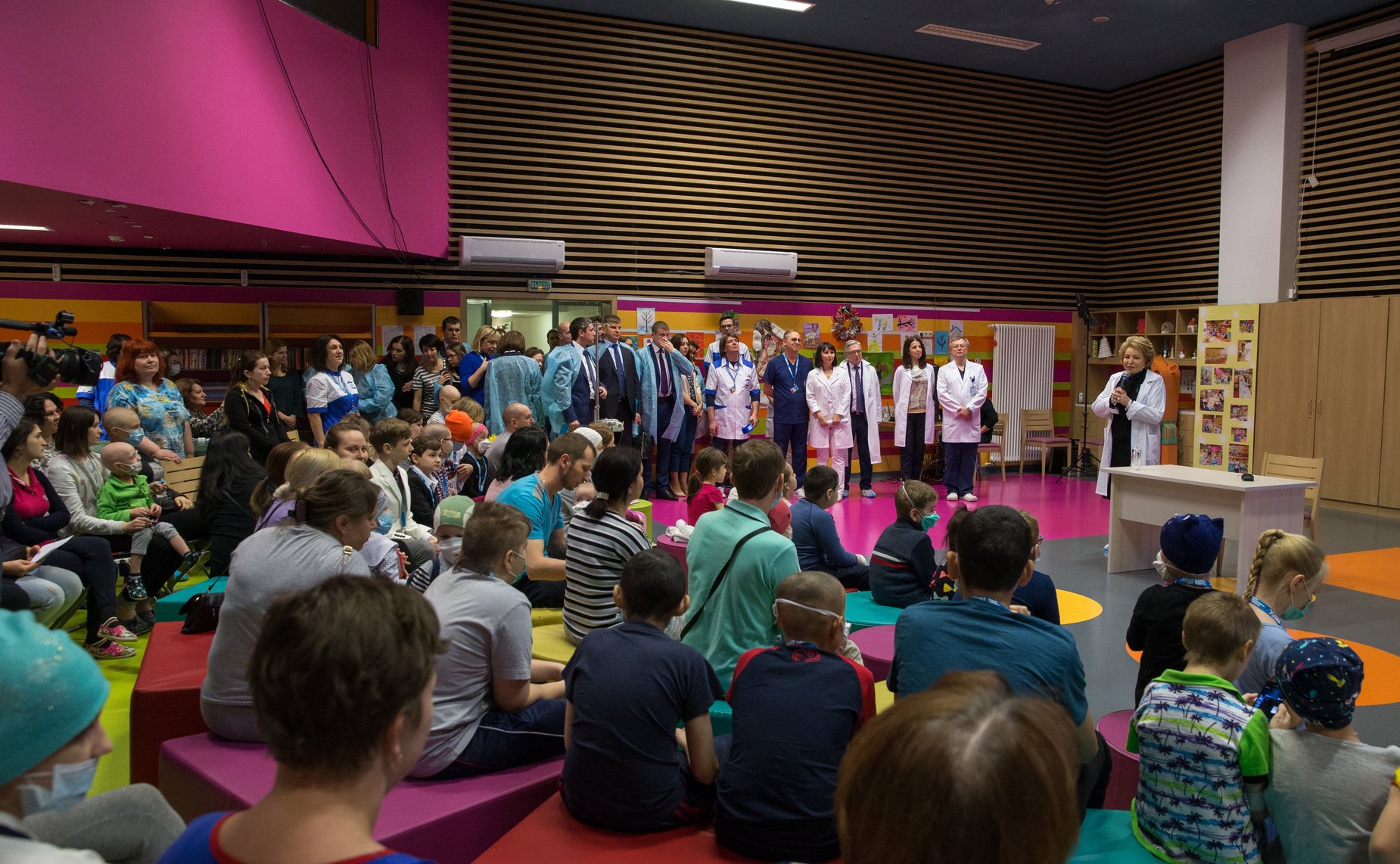 Председатель Совета Федерации посетила Национальный научно-практический центр детской гематологии, онкологии и иммунологии имени Д. Рогачева