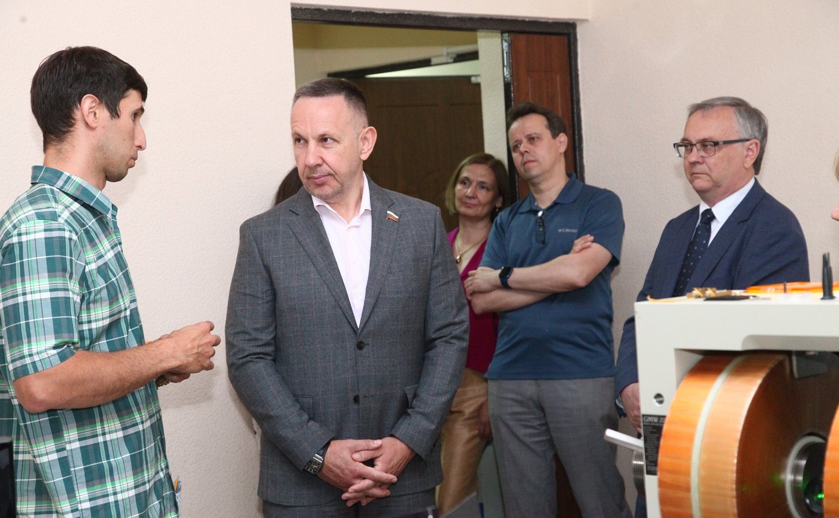 Олег Алексеев в ходе работы в регионе посетил Саратовский национальный исследовательский государственный университет им. Н.Г. Чернышевского