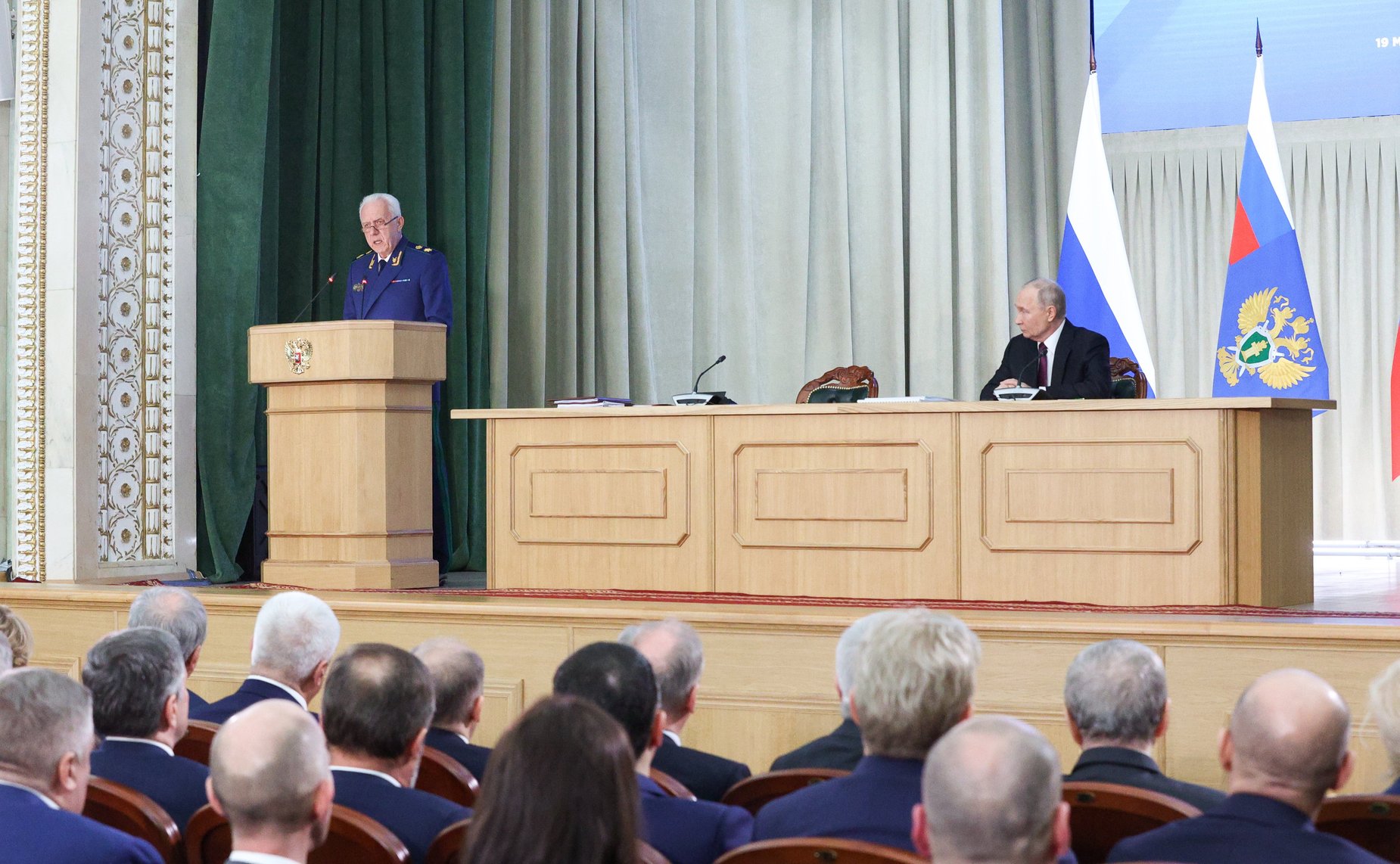 Валентина Матвиенко приняла участие в расширенном заседании коллегии Генеральной прокуратуры Российской Федерации