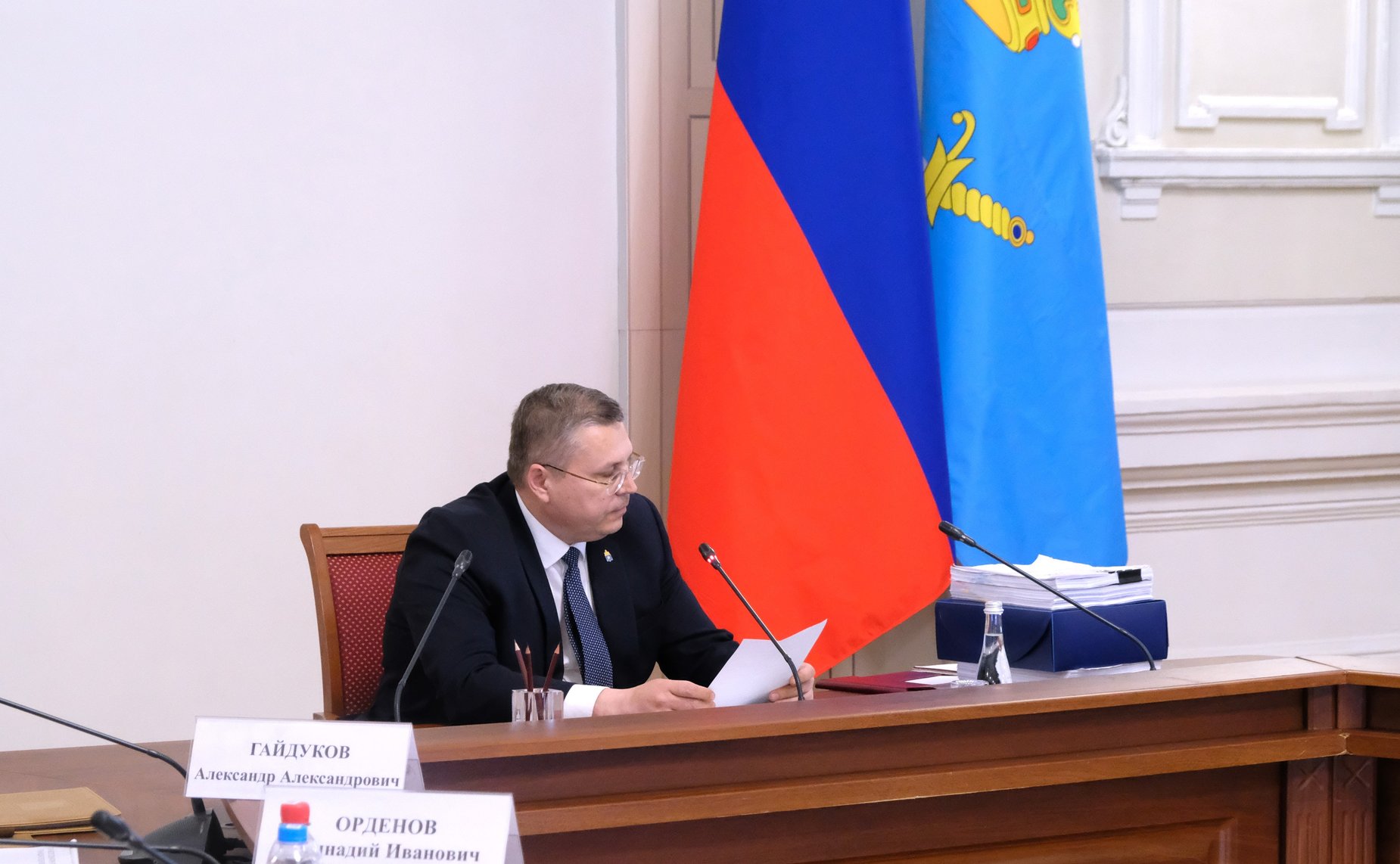 Геннадий Орденов представил отчет об итогах своей работы за 2023 год на заседании правительства Астраханской области