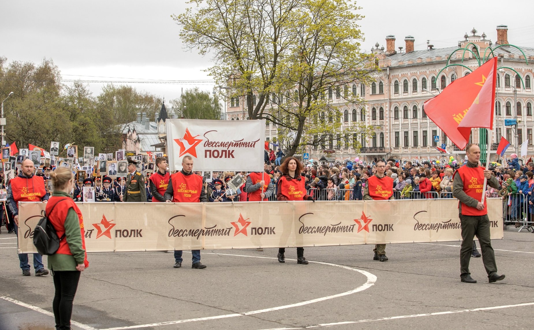 Шествие «Бессмертного полка» в Вологде