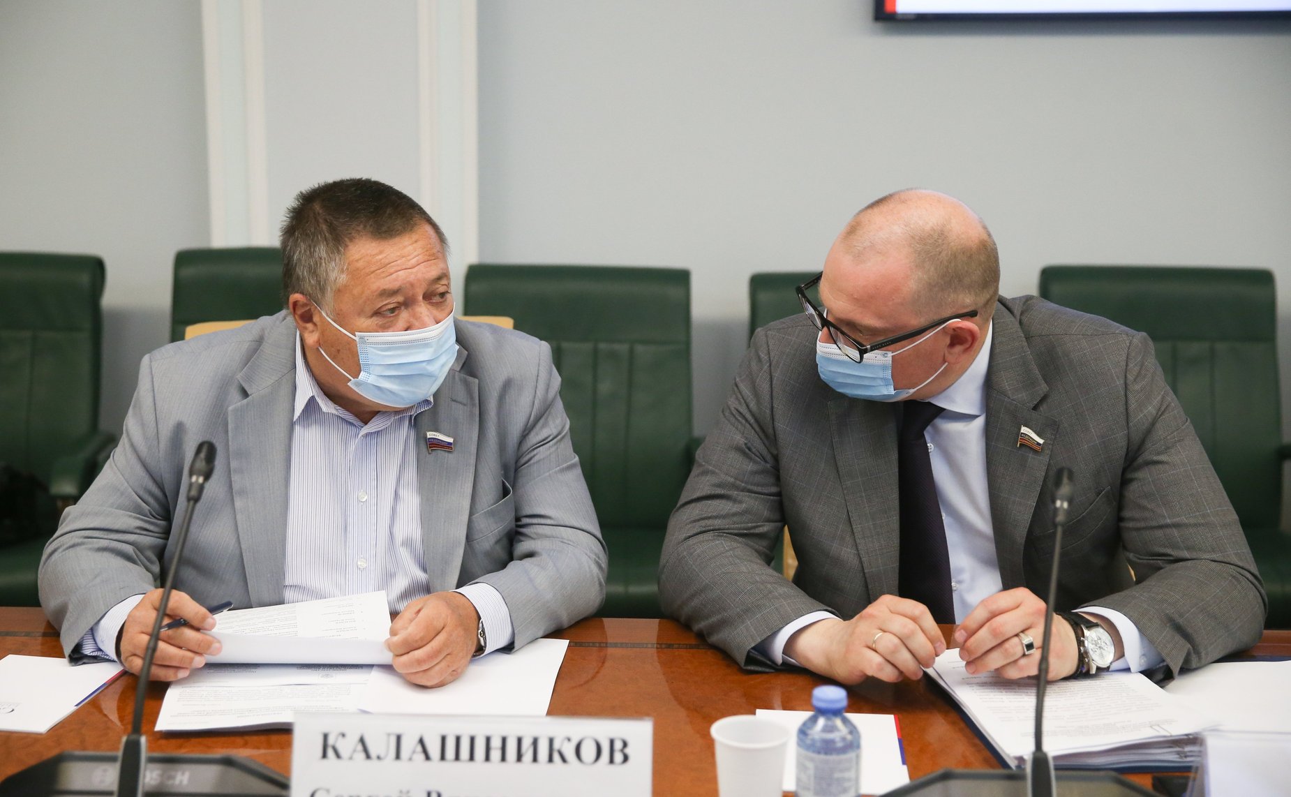 Сергей Калашников и Константин Долгов