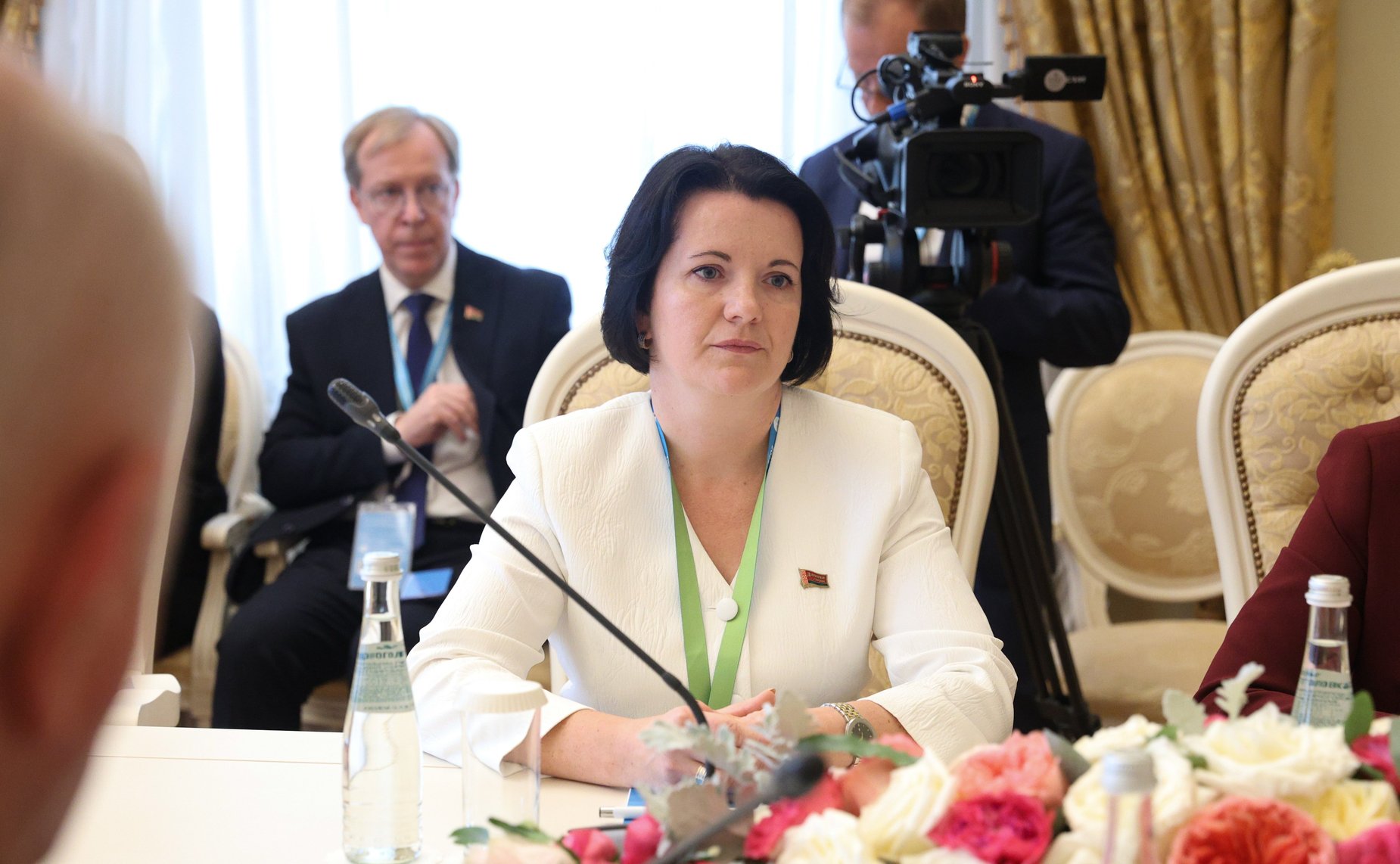 Валентина Матвиенко провела встречу с Председателем Совета Республики Национального собрания Республики Беларусь Натальей Кочановой