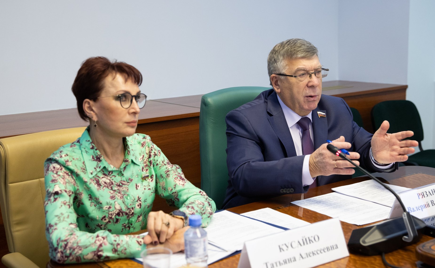 Татьяна Кусайко и Валерий Рязанский