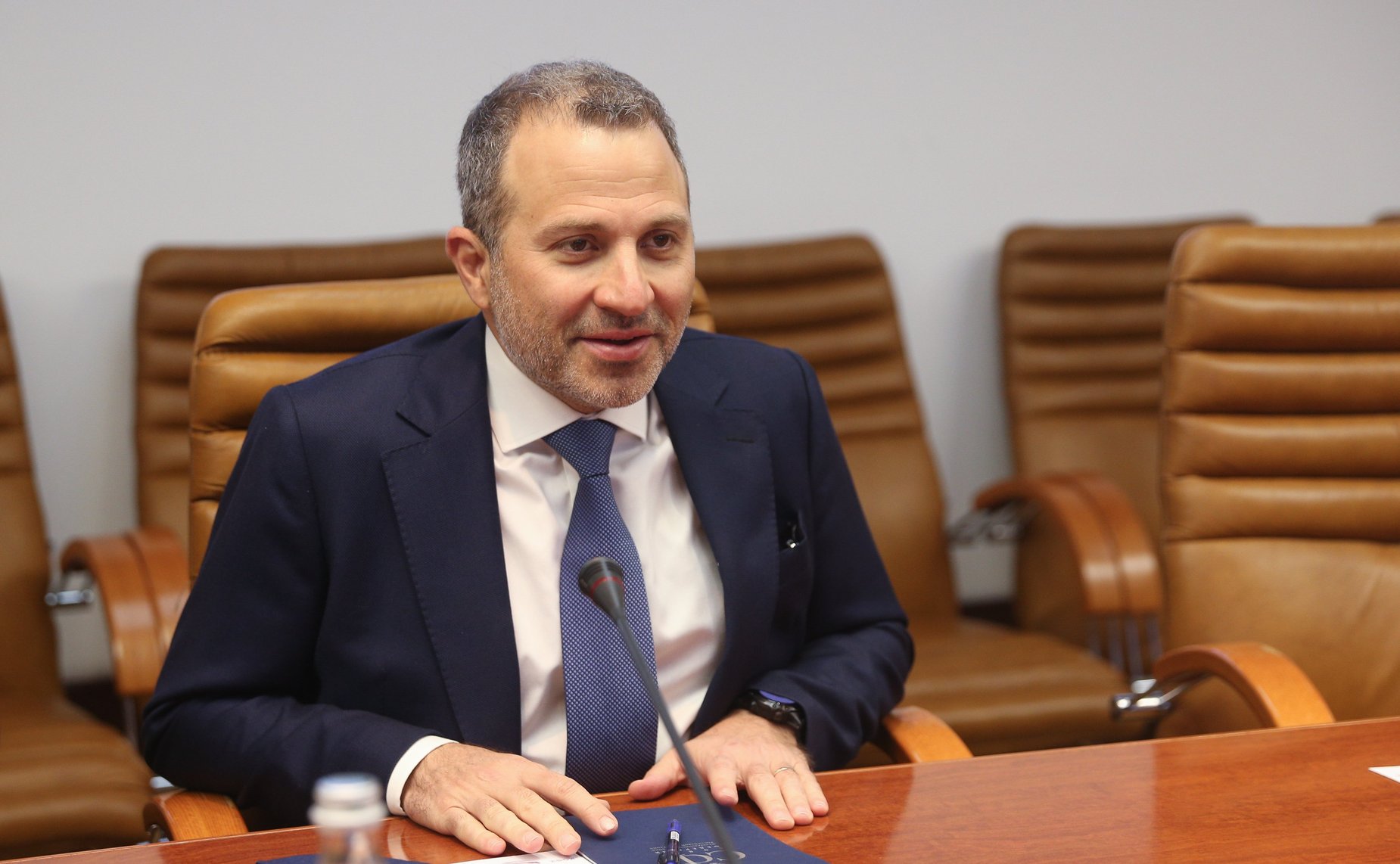 Встреча Сергея Кисляка с председателем христианской партии Ливана «Свободное патриатическое движение» Джебраном Бассилем