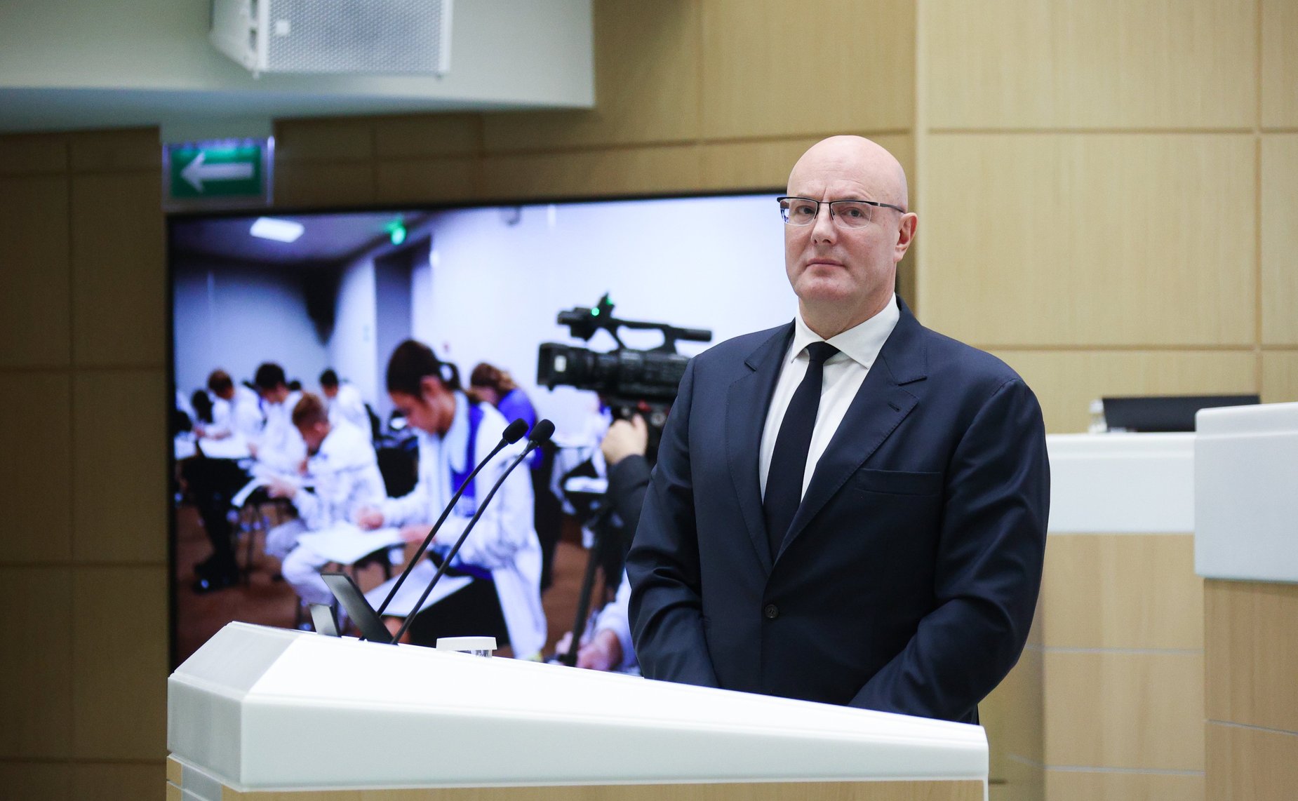 Заместитель Председателя Правительства Российской Федерации Дмитрий Чернышенко