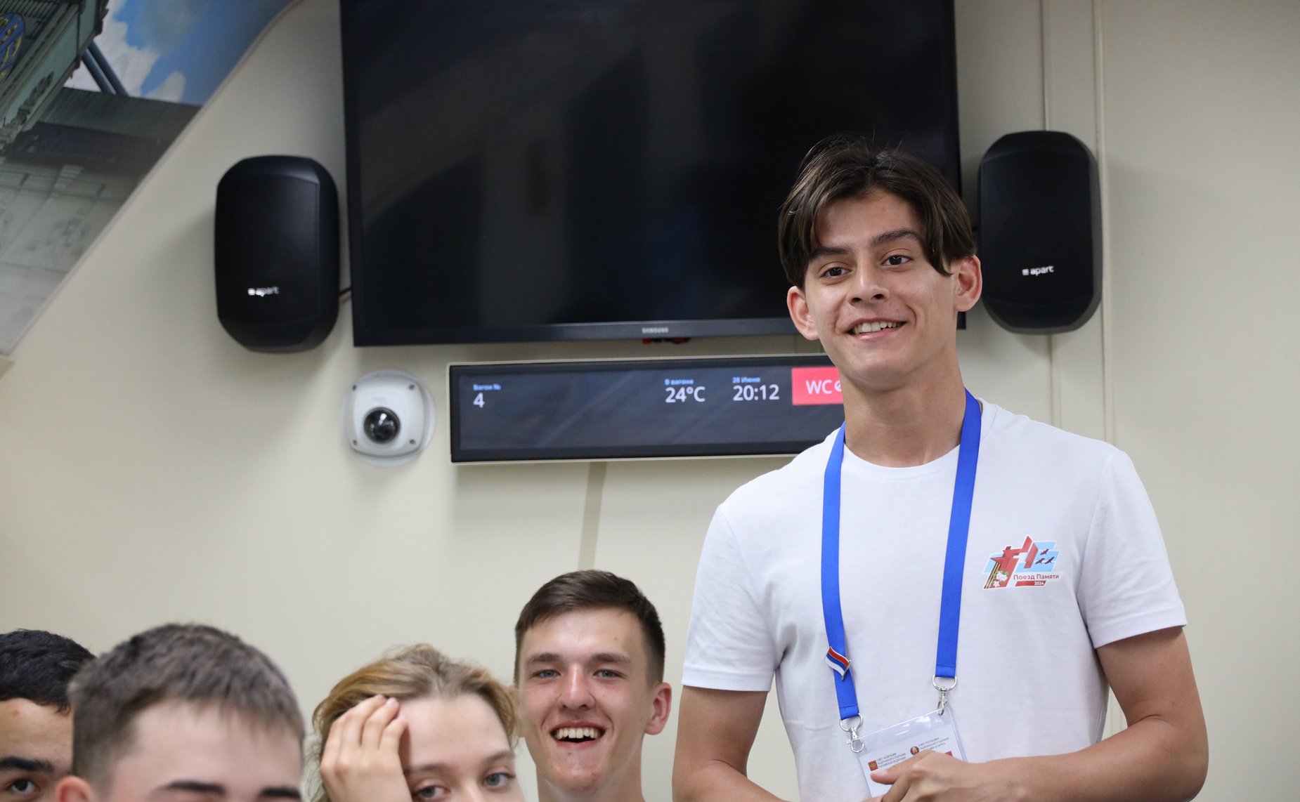 Вологда приветствовала участников культурно-образовательного проекта «Поезд Памяти»