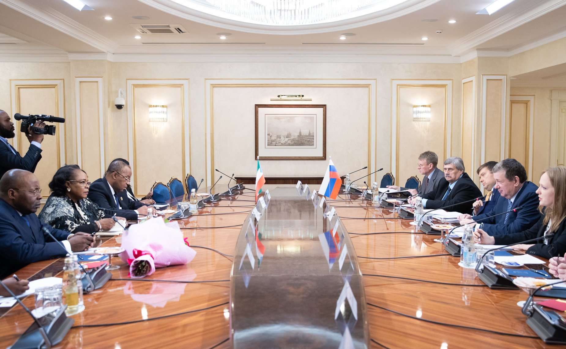 Встреча с Председателем Сената Парламента Республики Экваториальная Гвинея Тересой Эфуа Асангоно