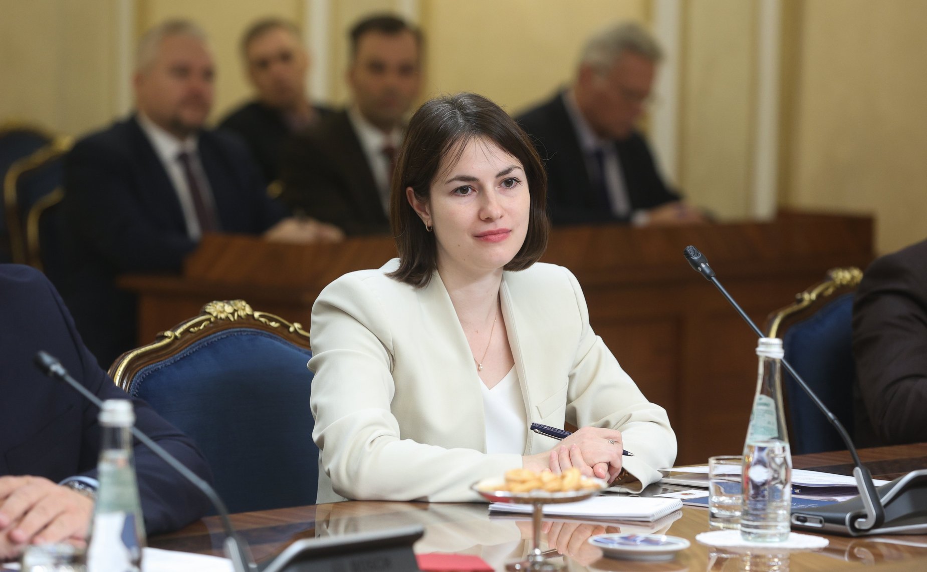 Встреча Председателя Совета Федерации Валентины Матвиенко с Председателем Народной скупщины Республики Сербской (Босния и Герцеговина) Ненадом Стевандичем