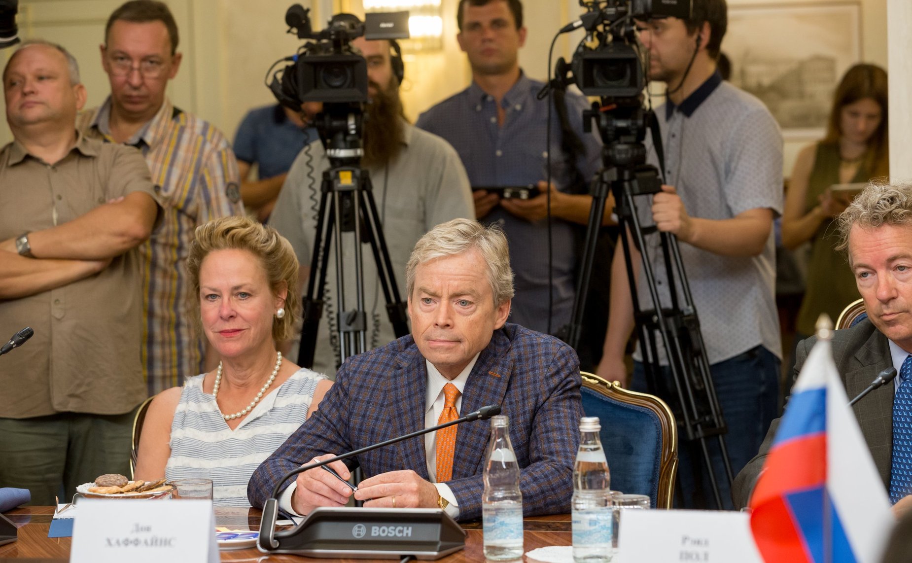 Встреча К. Косачева с членом Сената Конгресса США от Республиканской партии Р. Полом