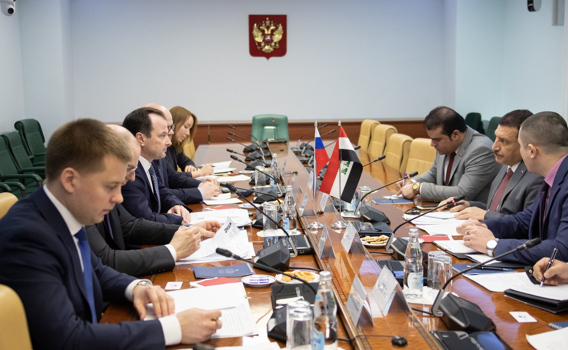 Встреча Юрия Федорова с Чрезвычайным и Полномочным Послом Республики Ирак в РФ Абдулрахманом Хамидом Мохаммедом Аль-Хуссайни