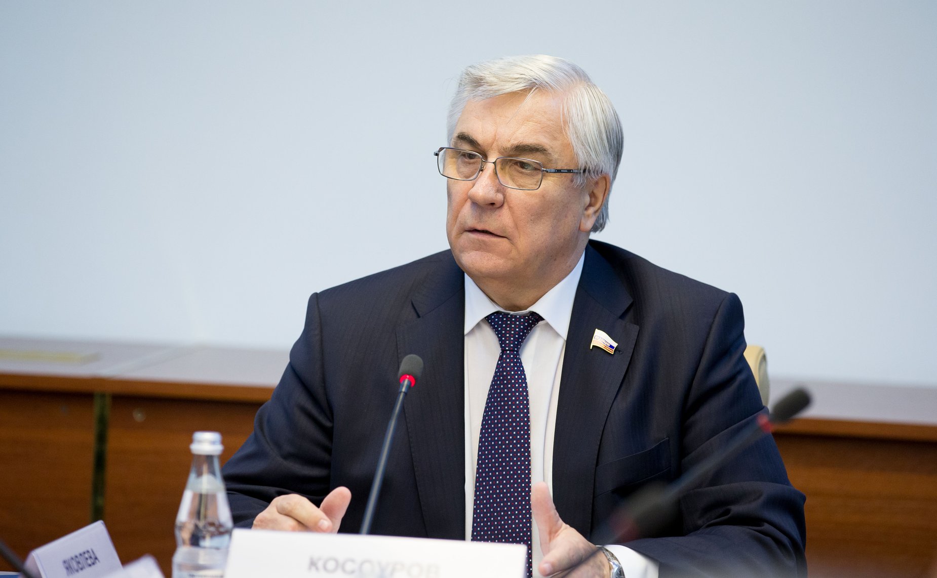 В. Косоуров Заседание рабочей группы по осуществлению мониторинга практики применения федерального закона о РАН