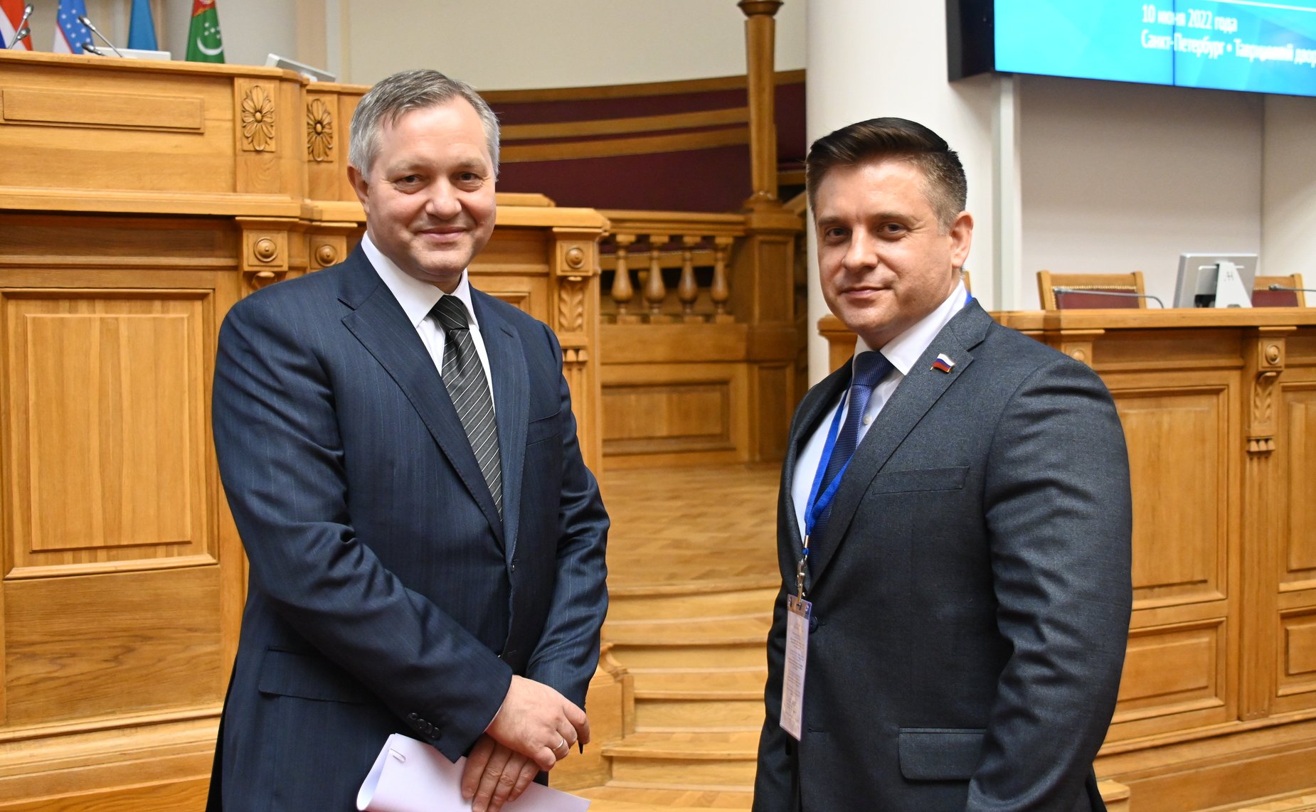 Инна Святенко и Юрий Архаров приняли участие в Молодежном межпарламентском форуме государств – участников СНГ «Молодые парламентарии – взгляд в будущее Содружества»