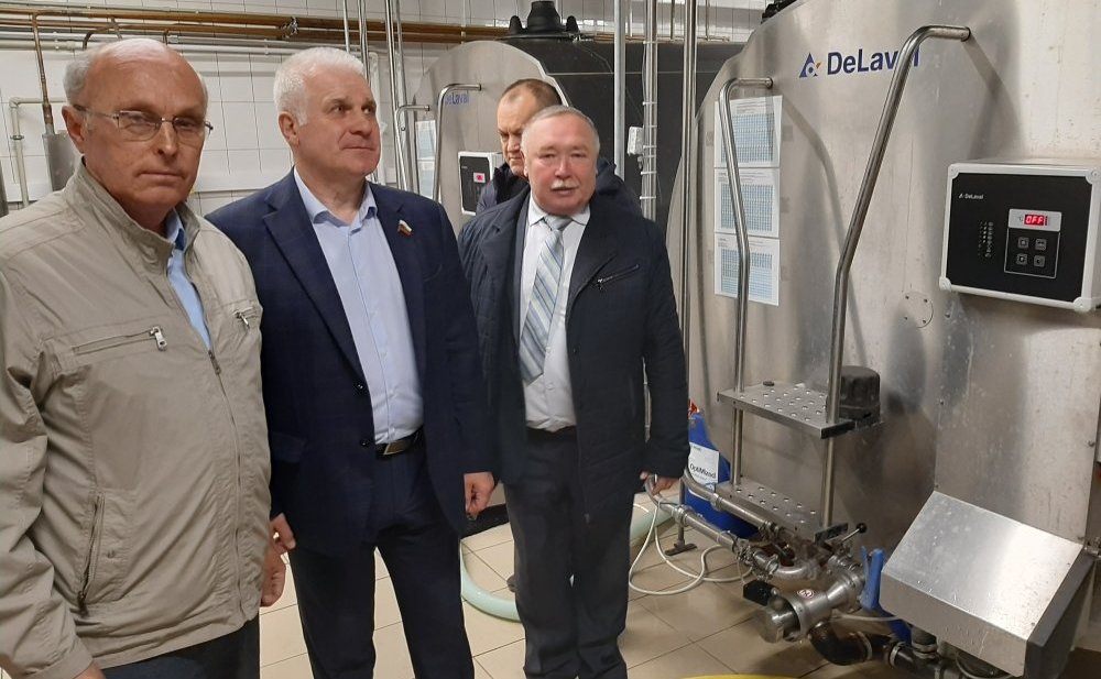 Сергей Мартынов встретился с председателем колхоза «Первое мая» в Марий Эл