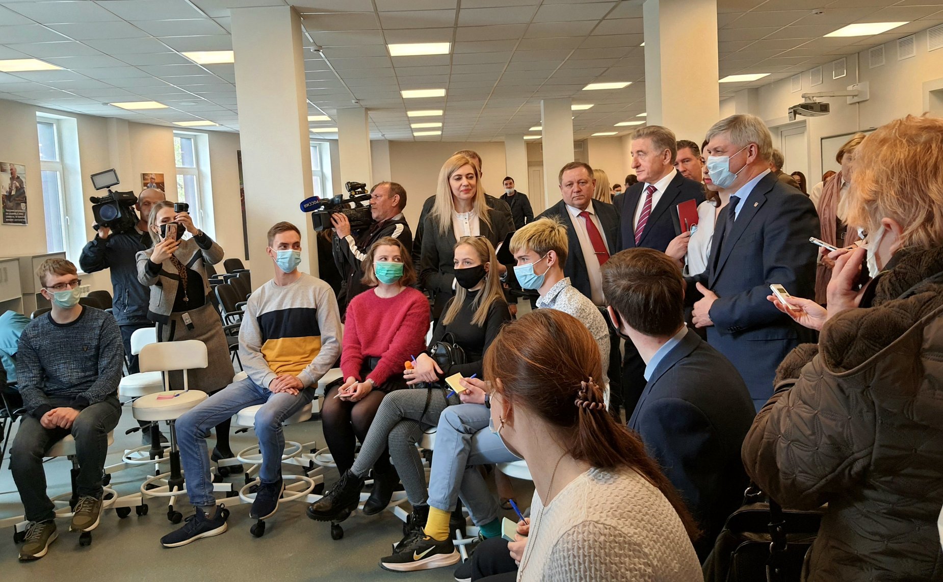 Сергей Лукин в рамках работы в регионе принял участие в открытии нового учебно-лабораторного корпуса Воронежского государственного технического университета