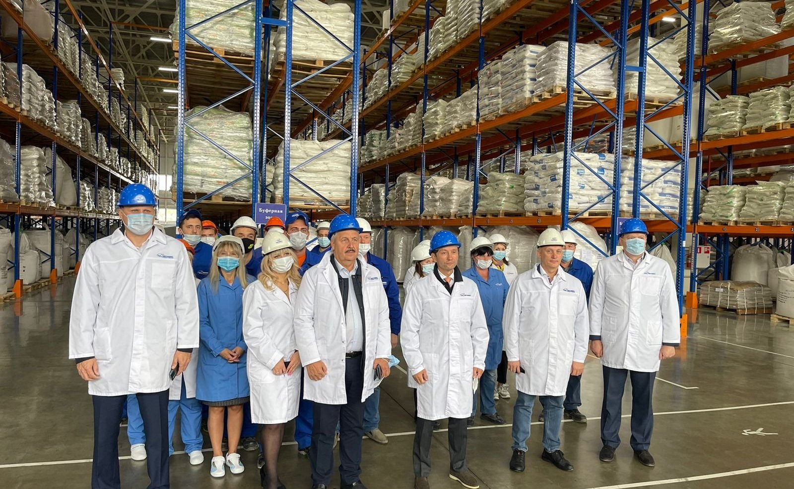 Максим Кавджарадзе в рамках поездки в регион посетил производственные предприятия в Тербунском и Воловском районах