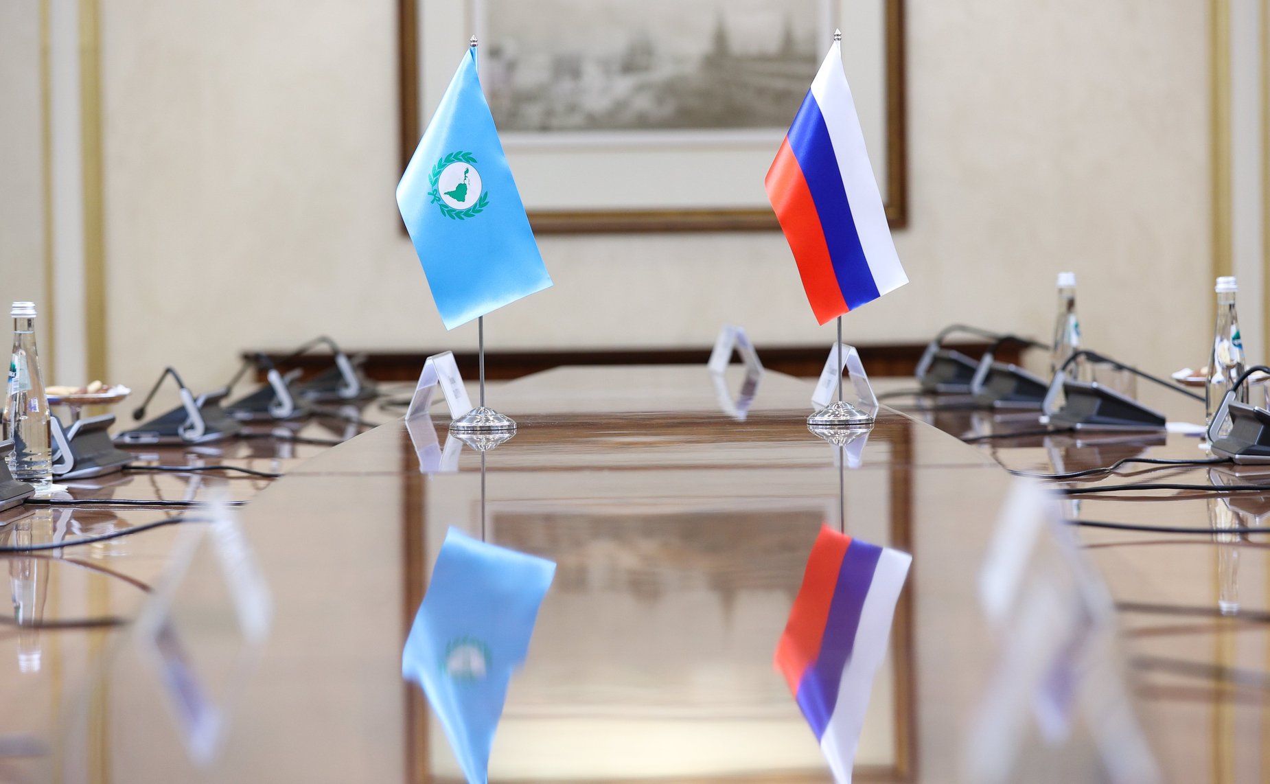 Валентина Матвиенко провела встречу с Председателем Парламента стран Латинской Америки и Карибского бассейна (ПАРЛАТИНО) Роландо Мигелем Гонсалесом Патрисио