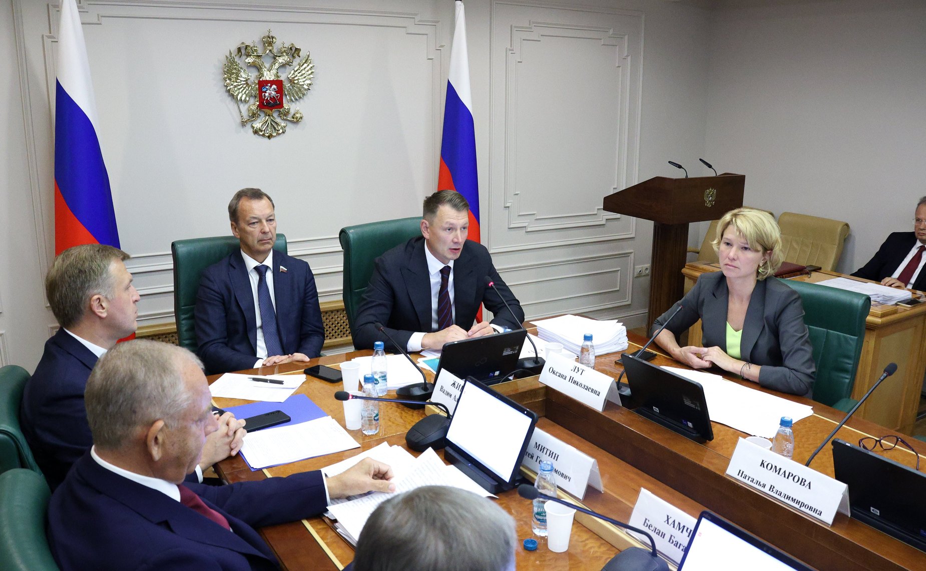 Заседание Комитета СФ по аграрно-продовольственной политике и природопользованию (в рамках Дней Чукотского автономного округа в Совете Федерации)