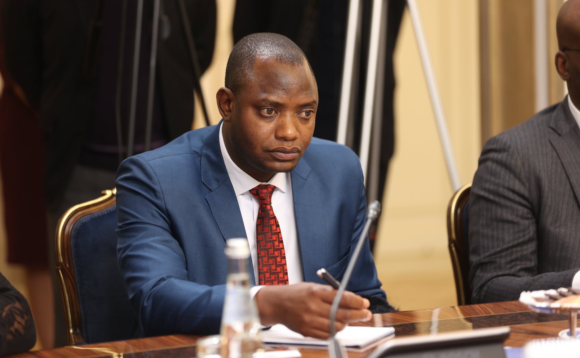 Встреча Председателя СФ Валентины Матвиенко с супругой Президента Республики Зимбабве, основателем благотворительного фонда «Ангел надежды» Ауксиллией Мнангагвой