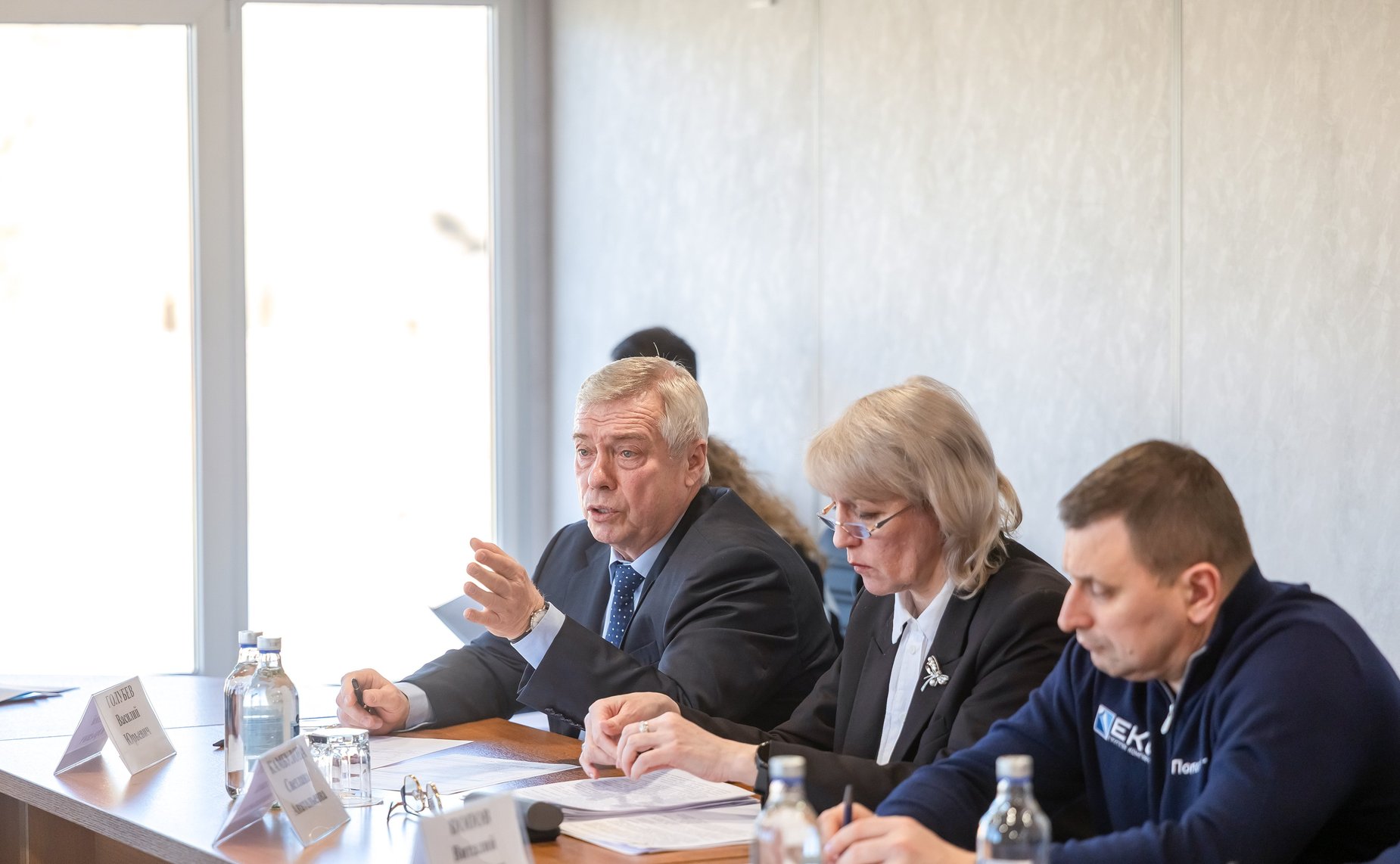 Первый заместитель Председателя Совета Федерации Андрей Яцкин в рамках поездки в регион провел заседание рабочей группы по вопросам комплексного развития города Таганрога