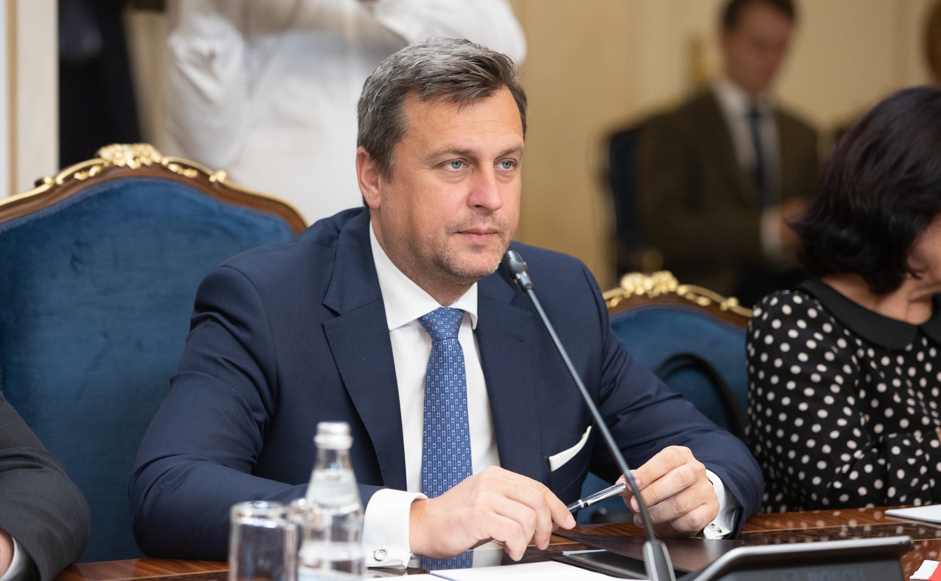 Встреча В. Матвиенко с Председателем Национального совета Словацкой Республики Андреем Данко