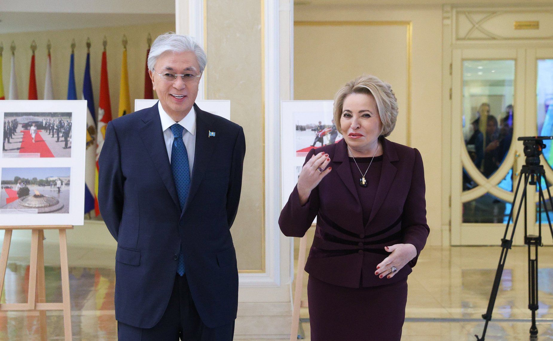 Встреча Председателя Совета Федерации Валентины Матвиенко и Президента Республики Казахстан Касым-Жомарта Токаева