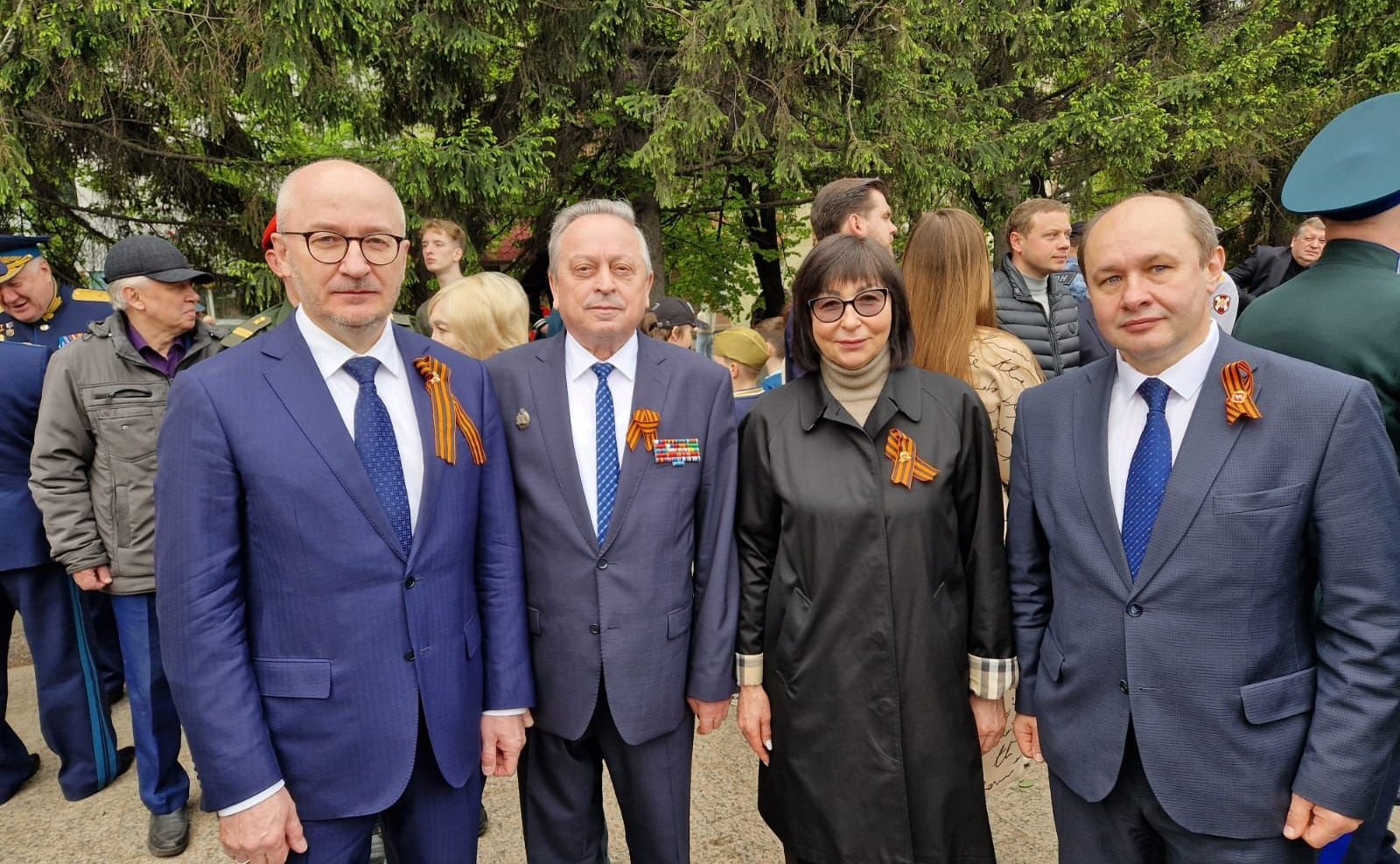 Олег Цепкин принял участие в прошедших в Челябинске торжественных мероприятиях, посвящённых празднованию 80-летию Великой Победы