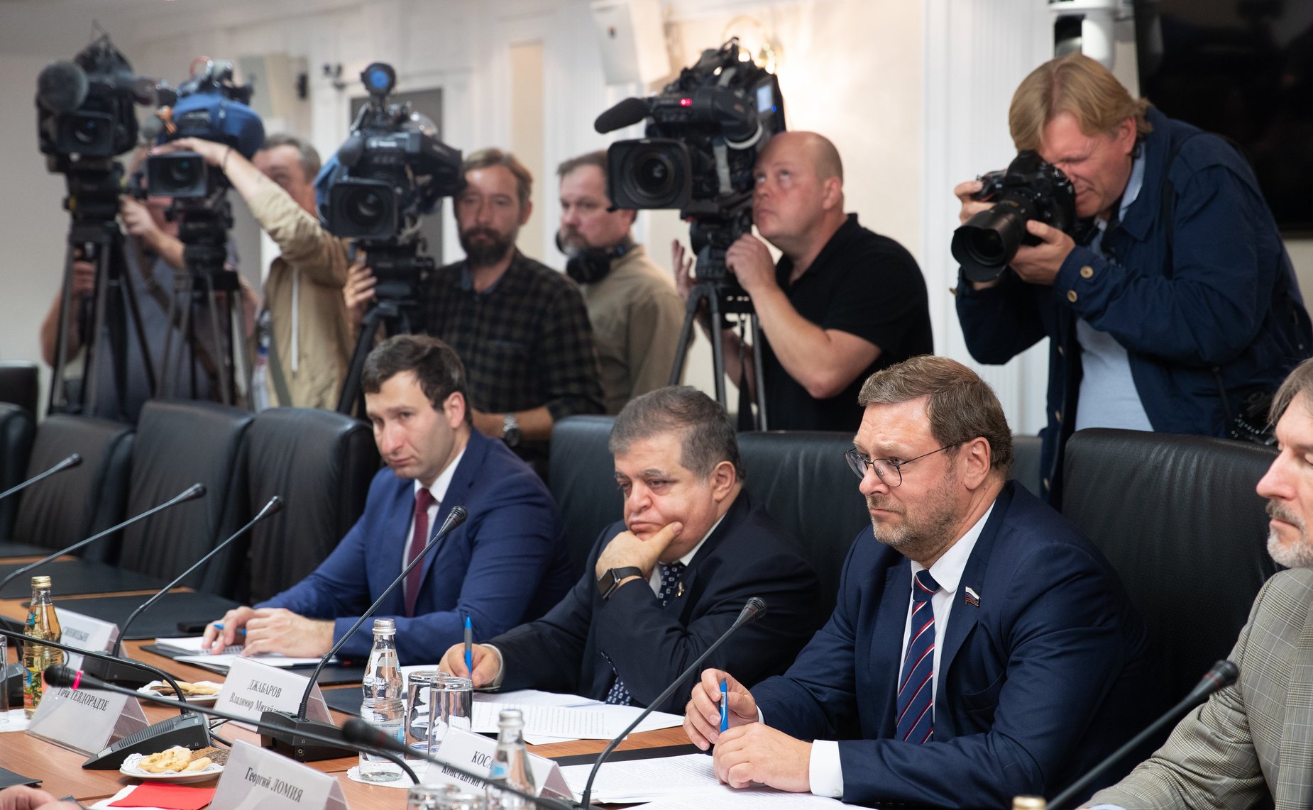 Встреча Константина Косачева с руководителем фракции «Альянс патриотов Грузии» Парламента Грузии Г. Ломия