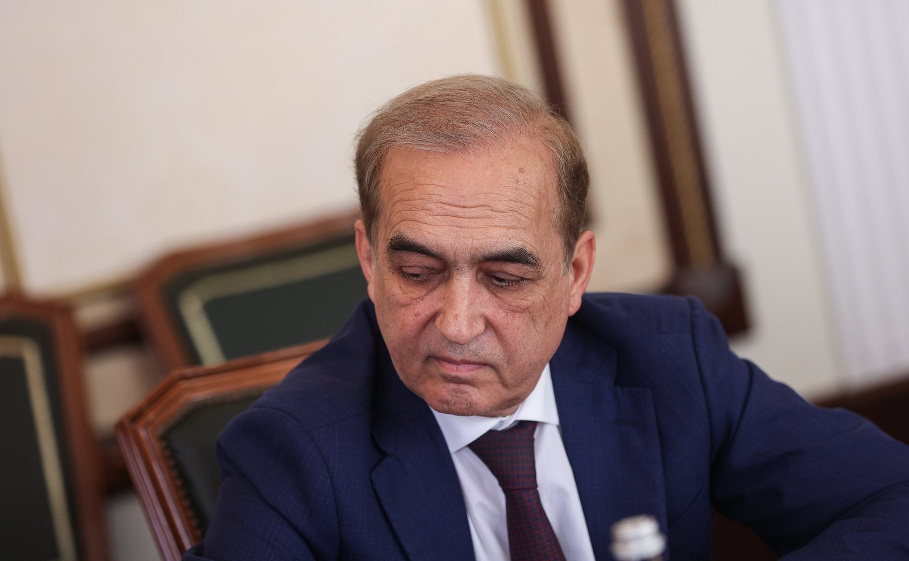 Константин Косачев провел встречу с делегацией Милли Меджлиса Азербайджанской Республики во главе с председателем Комитета по международным отношениям и межпарламентским связям Самедом Сеидовым