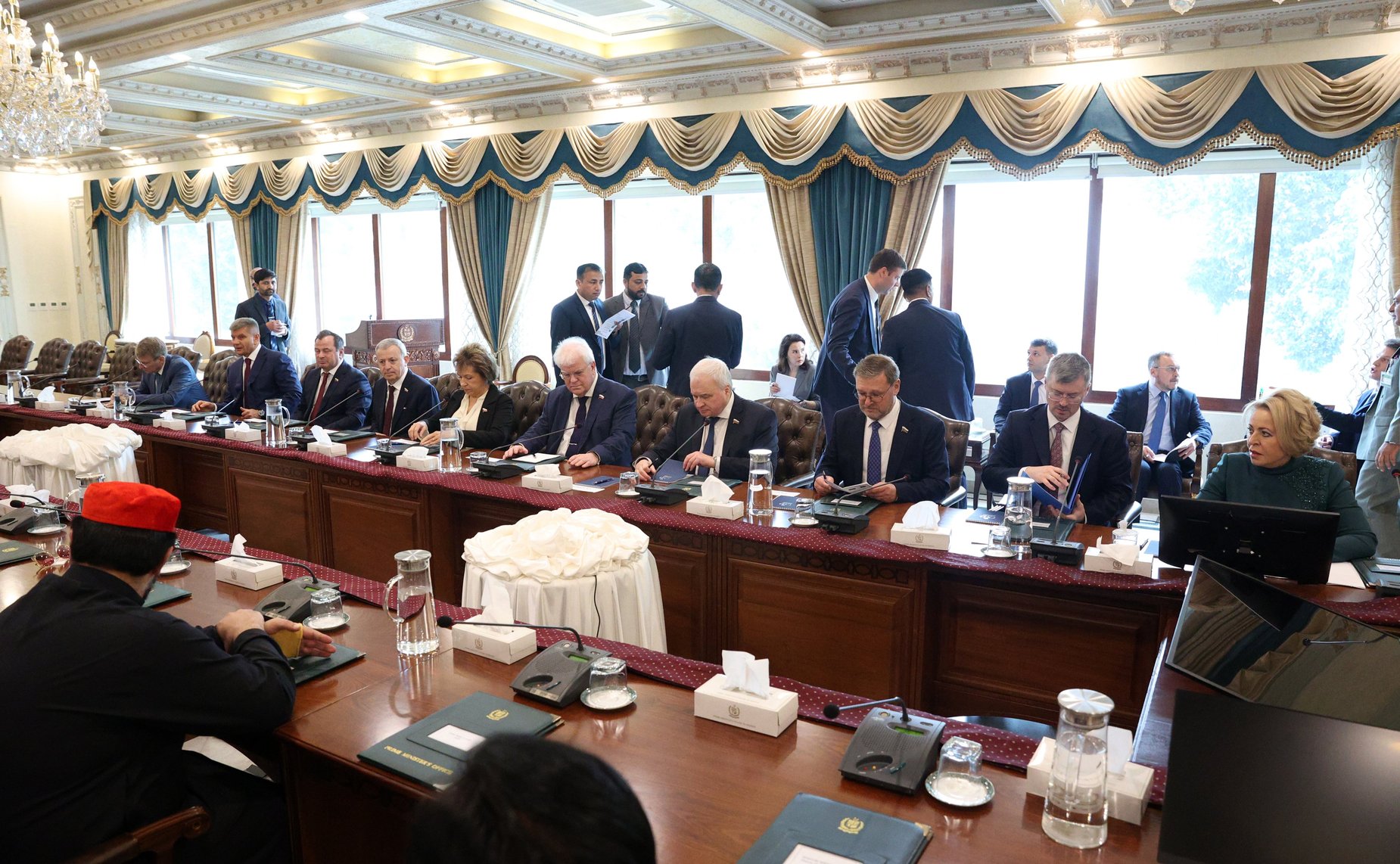 Встреча Председателя Совета Федерации Валентины Матвиенко с премьер-министром Исламской Республики Пакистан Шехбазом Шарифом