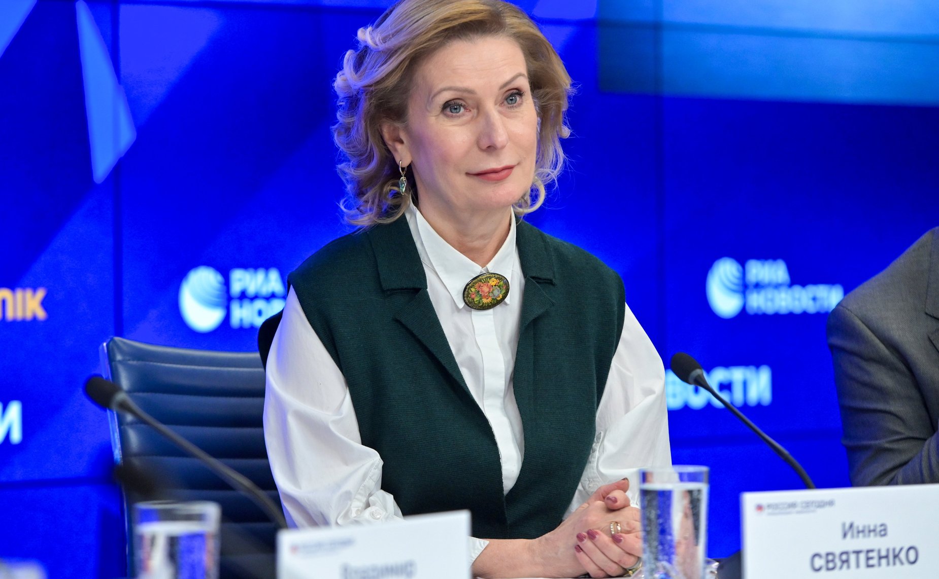 Заместитель Председателя СФ Инна Святенко приняла участие в пресс конференции, посвящённой старту V юбилейного патриотического смотра конкурса для детей и юношества «Я горжусь»