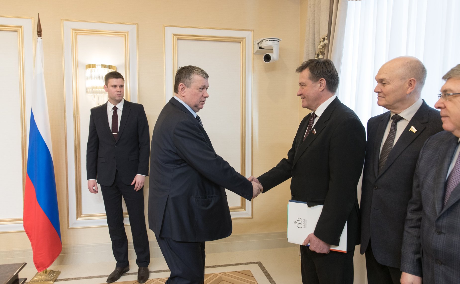 Церемония подписания Меморандума о сотрудничестве между Советом Федерации и Российским фондом прямых инвестиций