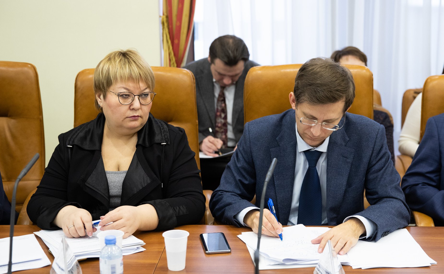 Ольга Старостина и Павел Тараканов