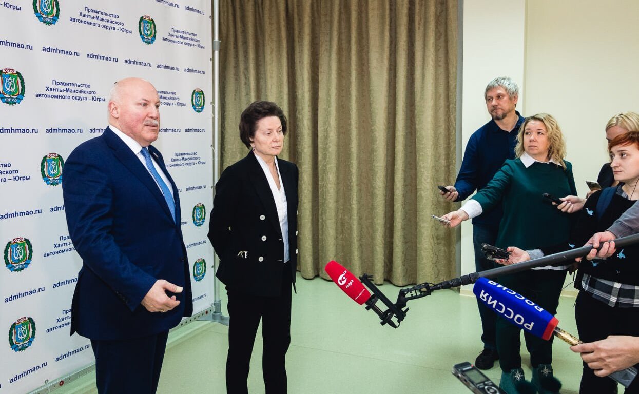 Дмитрий Мезенцев и Наталья Комарова