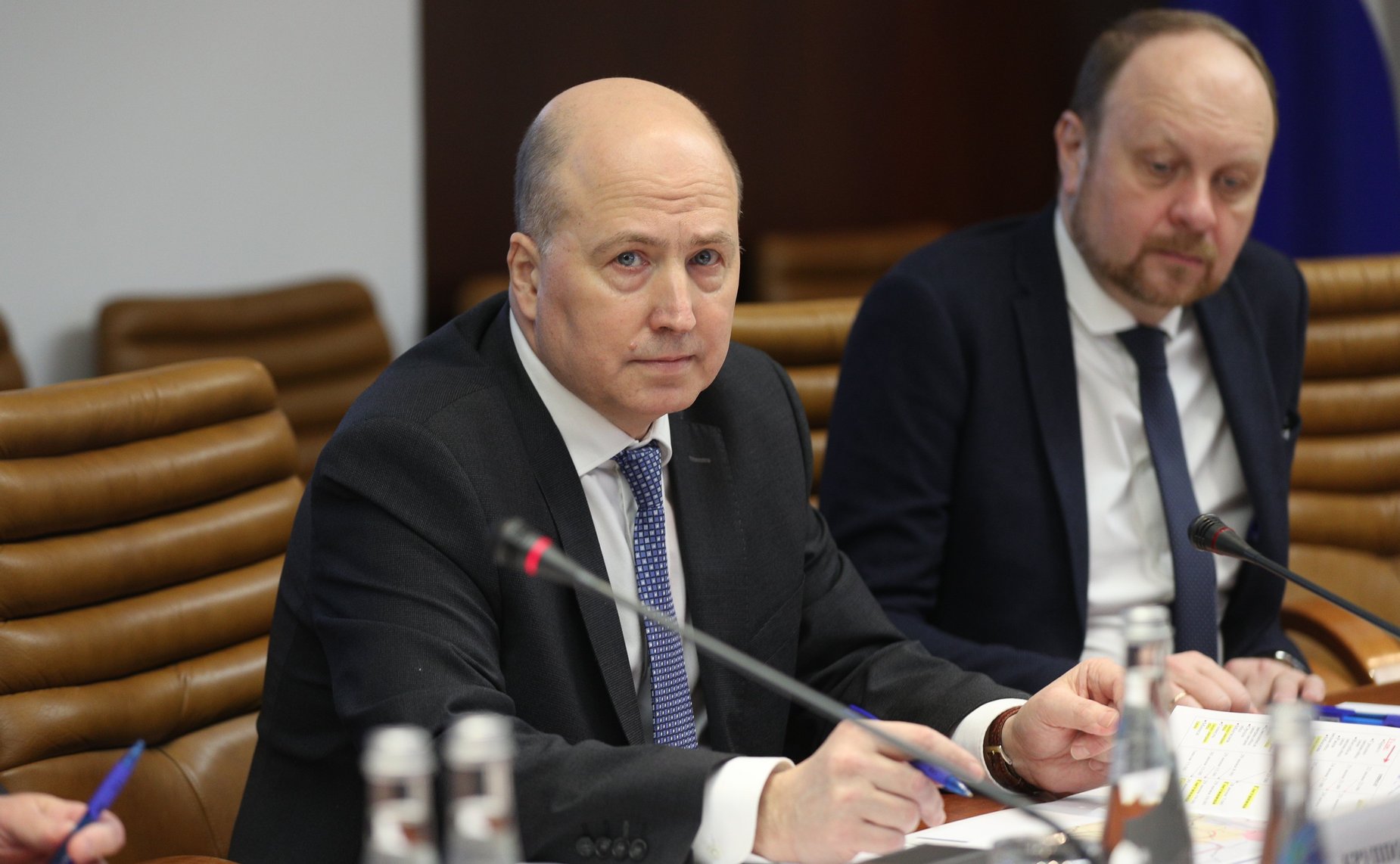 Совещание заместителя Председателя СФ Константина Косачева с руководством ОАО «РЖД» по межпарламентскому военно-патриотическому проекту «Поезд Памяти — Поезд Победы»