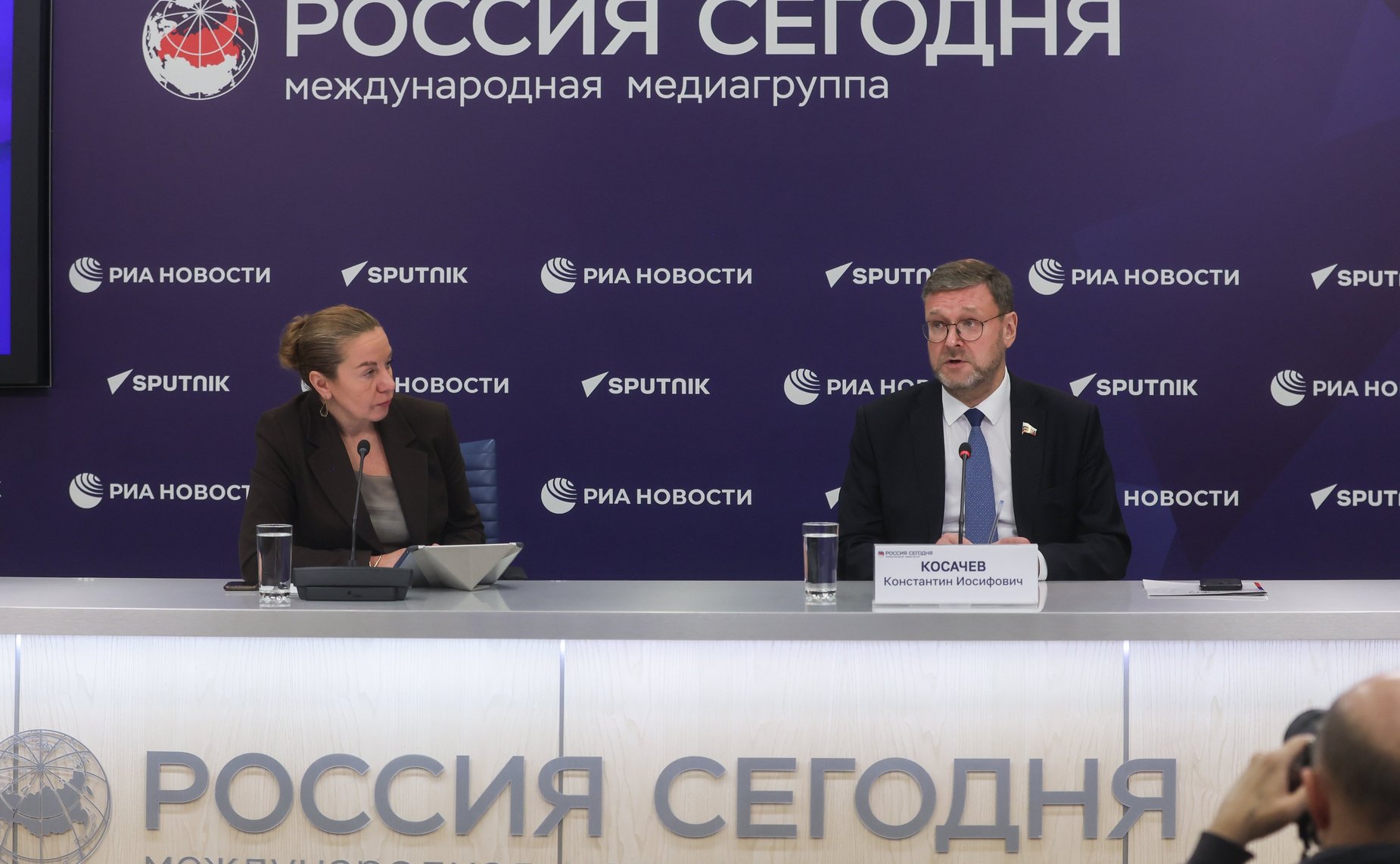 Константин Косачев подвел итоги работы по укреплению межпарламентского сотрудничества и развитию парламентской дипломатии в течение 2023 года