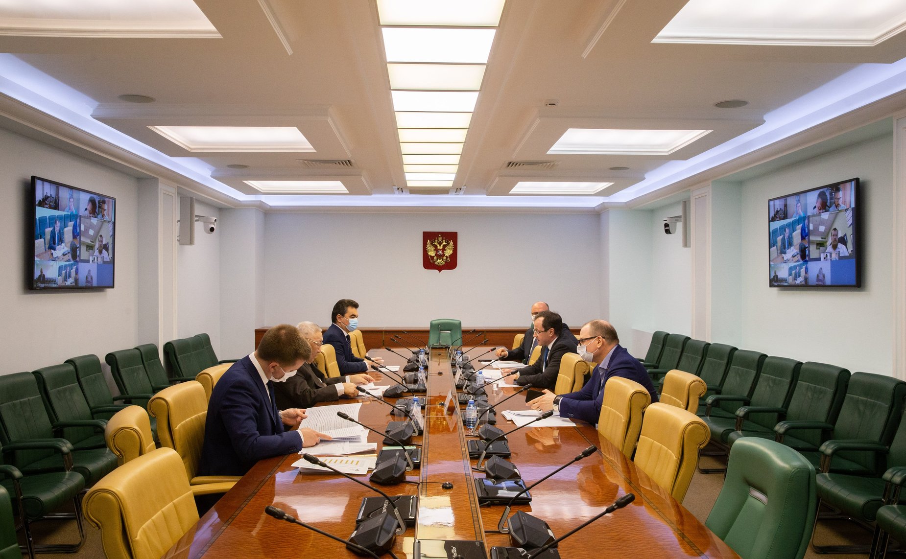 Совещание в формате видеоконференции на тему «Совершенствование государственного регулирования цен (тарифов) на электрическую энергию»