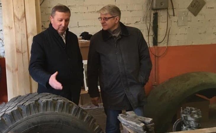 Сергей Березкин в ходе поездки в регион принял участие в презентации проекта Клуба исторических автомобилей по восстановлению грузовика ЯАЗ-200