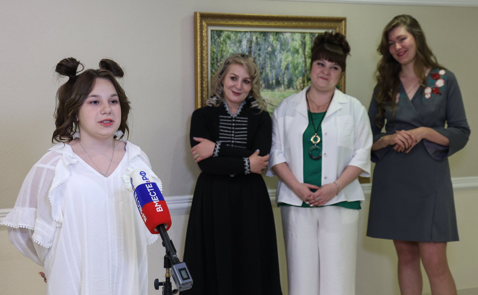 Открытие выставки картин «Культура народов России»