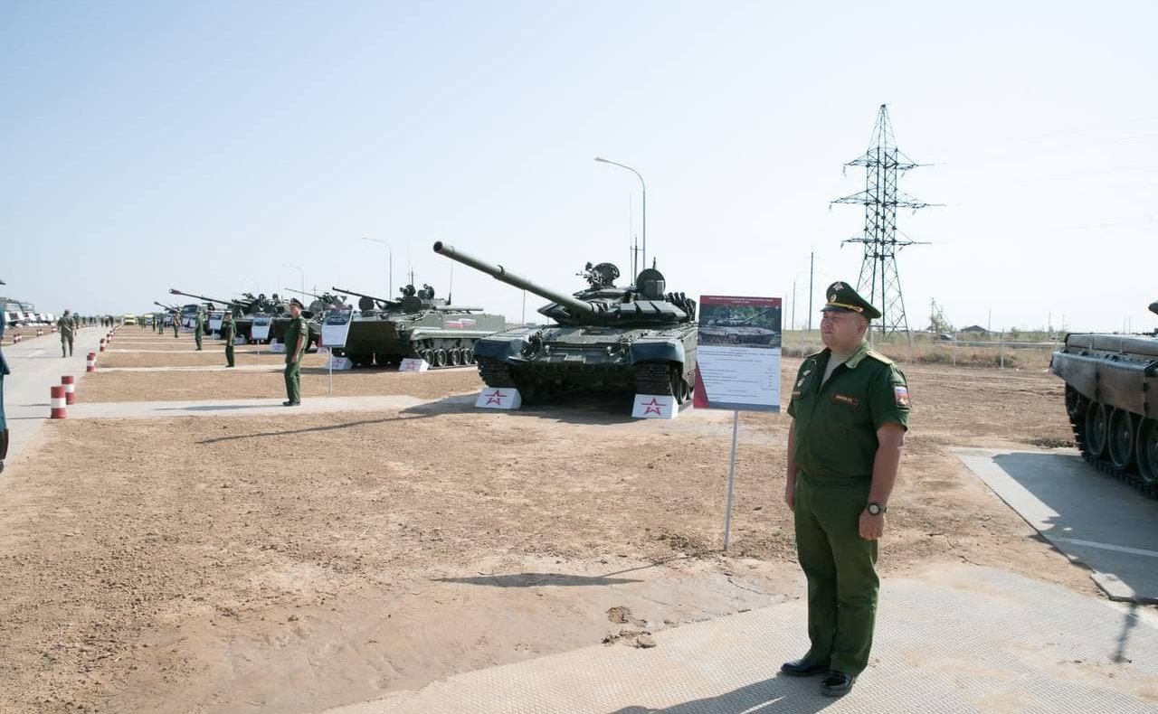 Военно-технический форум «Армия-2021» на площадке центра «Патриот» в Среднеахтубинском районе Волгоградской области