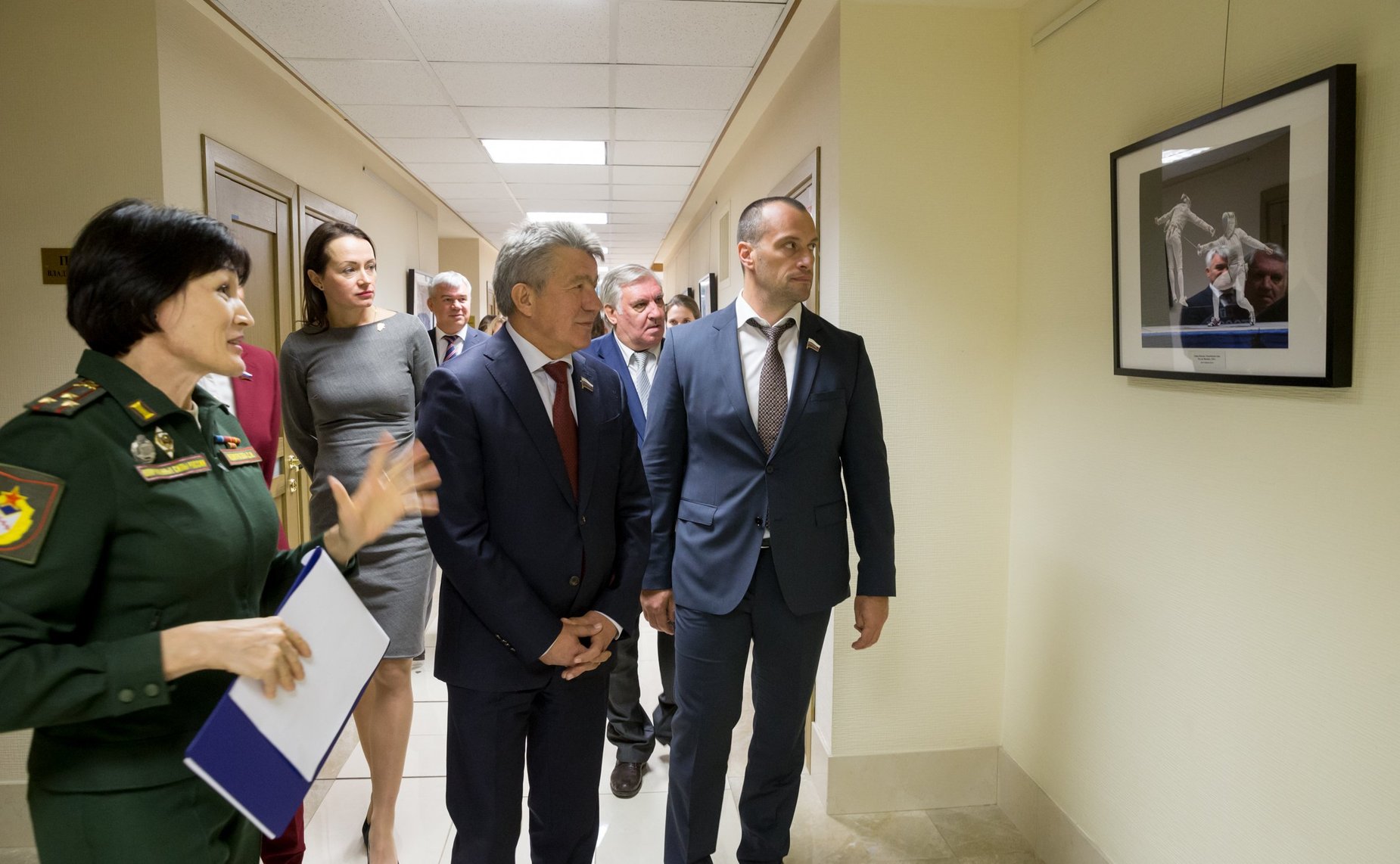 Открытие в Совете Федерации выставки «ЦСКА: прошлое, настоящее, будущее»