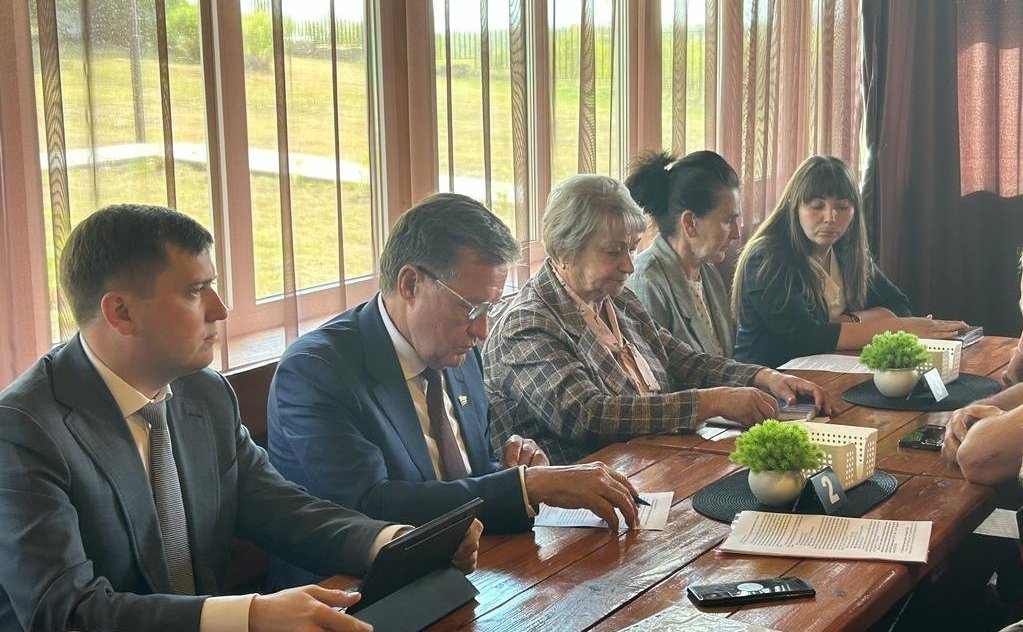 Сергей Рябухин посетил Базарносызганский район