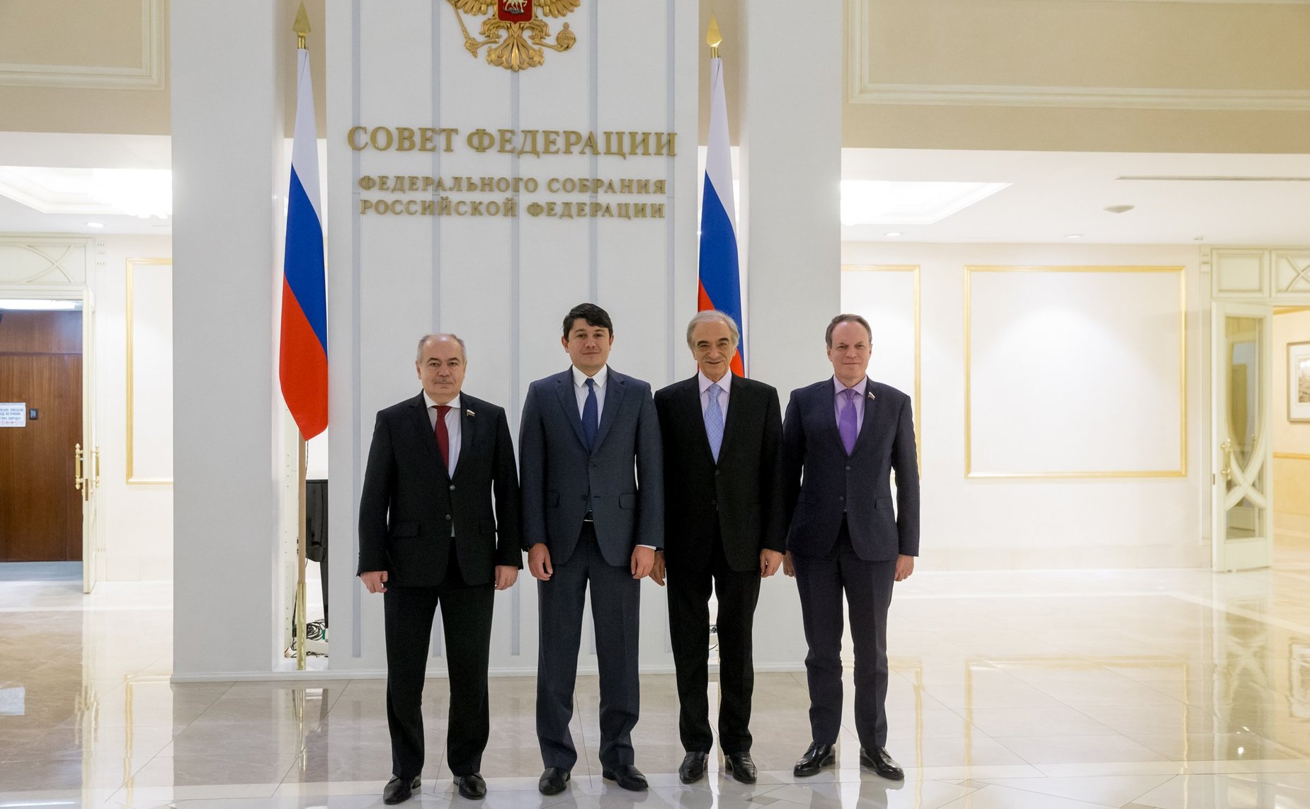 Встреча И. Умаханова с председателем Государственного комитета Азербайджанской Республики по работе с диаспорой Ф. Мурадовым