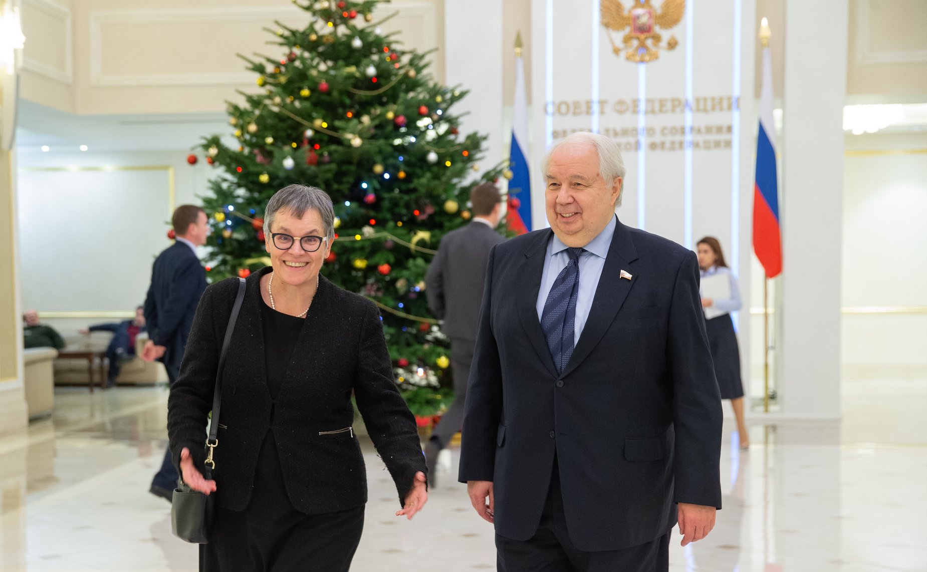 17 декабря 2019 года. Встреча с Председателем Парламентской ассамблеи Совета Европы Лилиан Мори Паскье