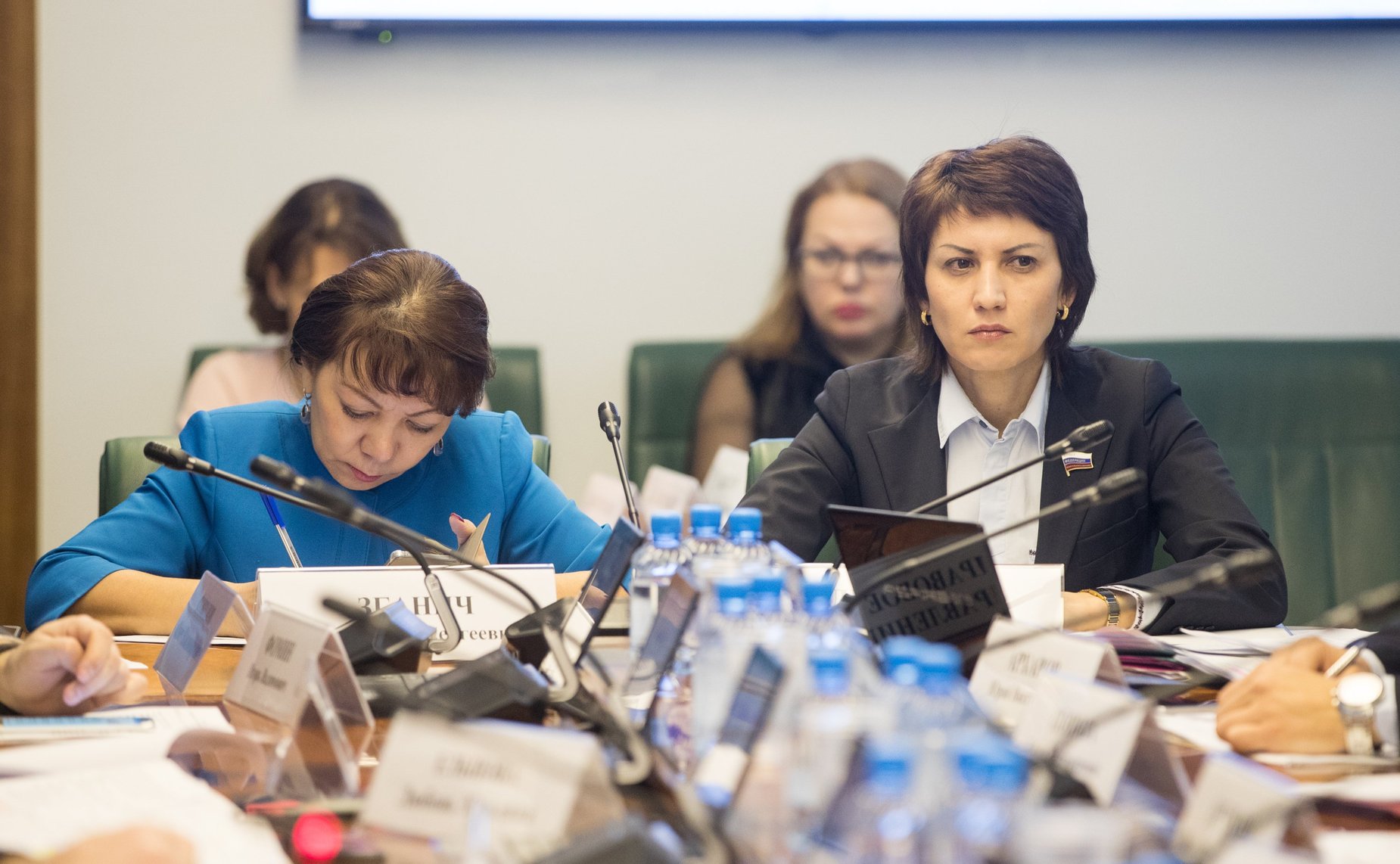 В. Зганич и Т. Лебедева