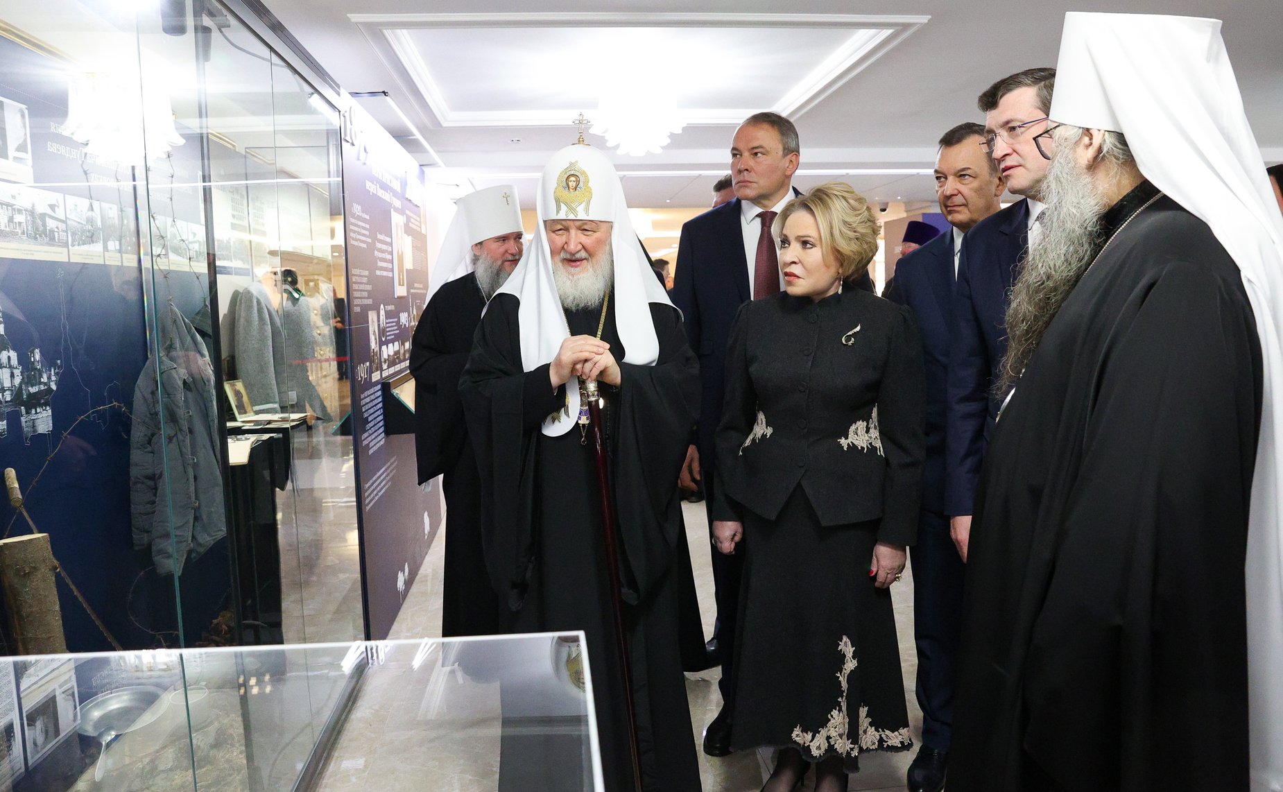 Выставка экспонатов Музея Русского Патриаршества на экспозиции «Люди Церкви: история одного рода»