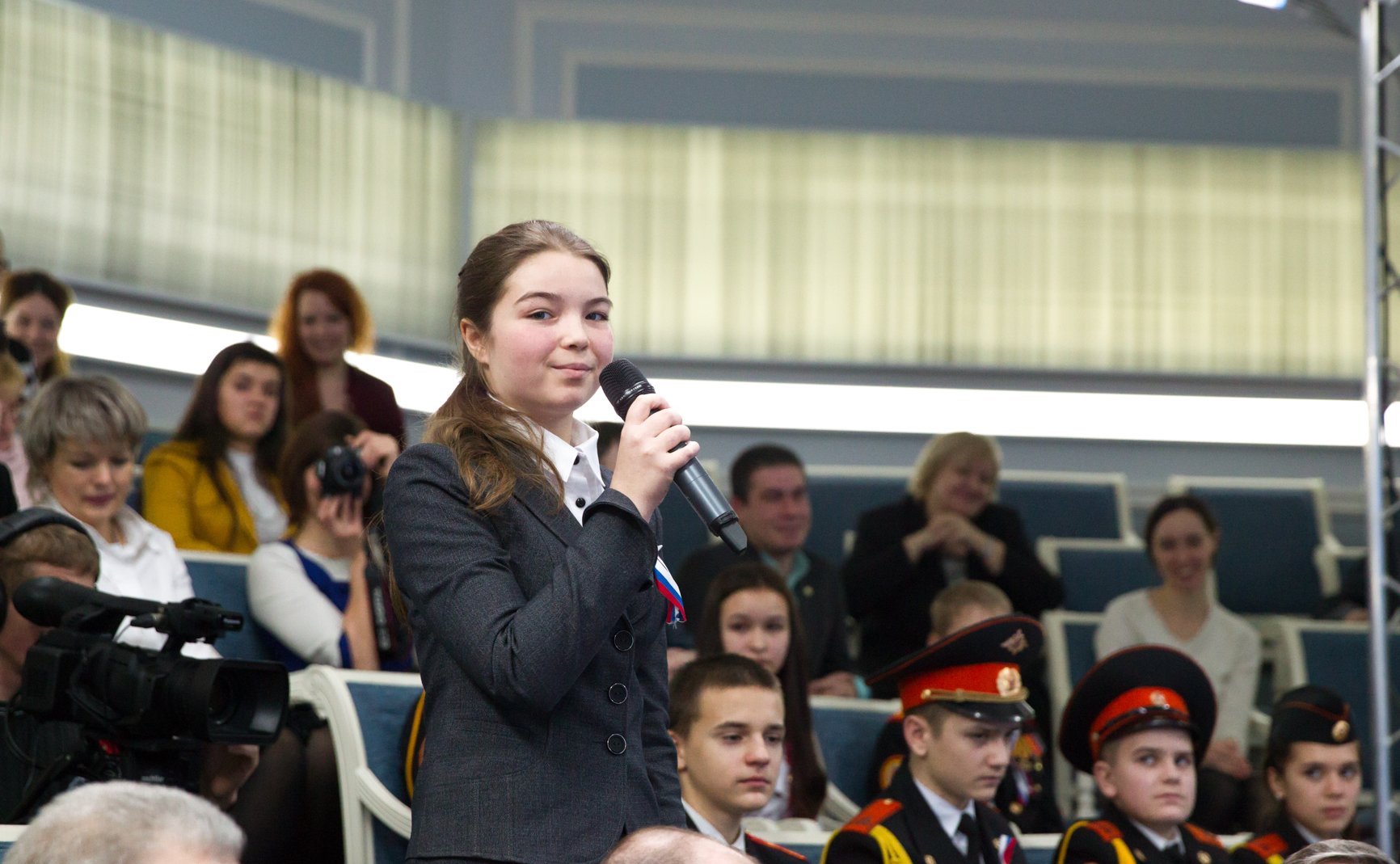 Вручение паспортов юным участникам Всероссийской акции «Мы – граждане России!»