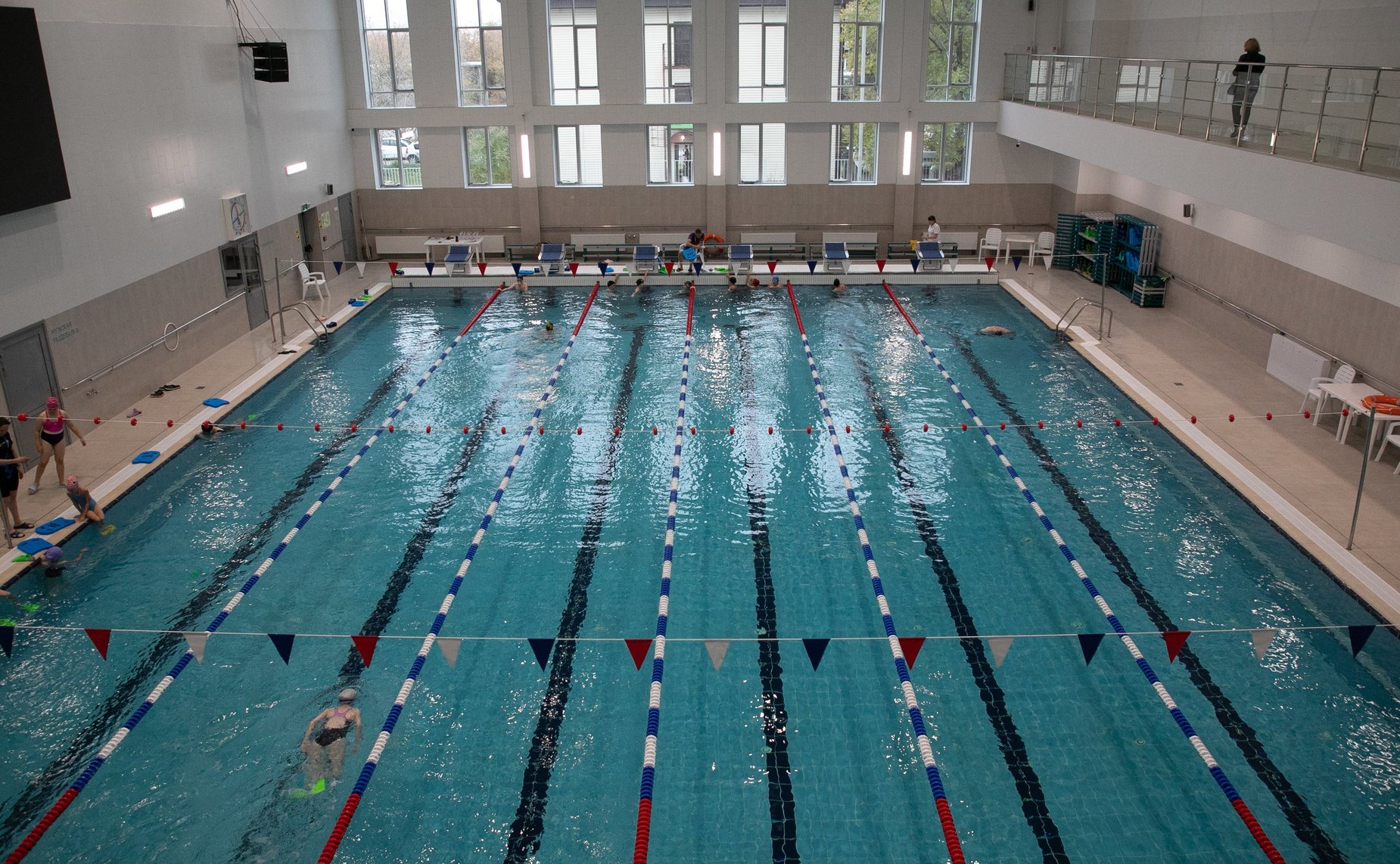 Сенаторы посетили Центр физкультурной и спортивной работы «Олимпия» Тюменского муниципального района